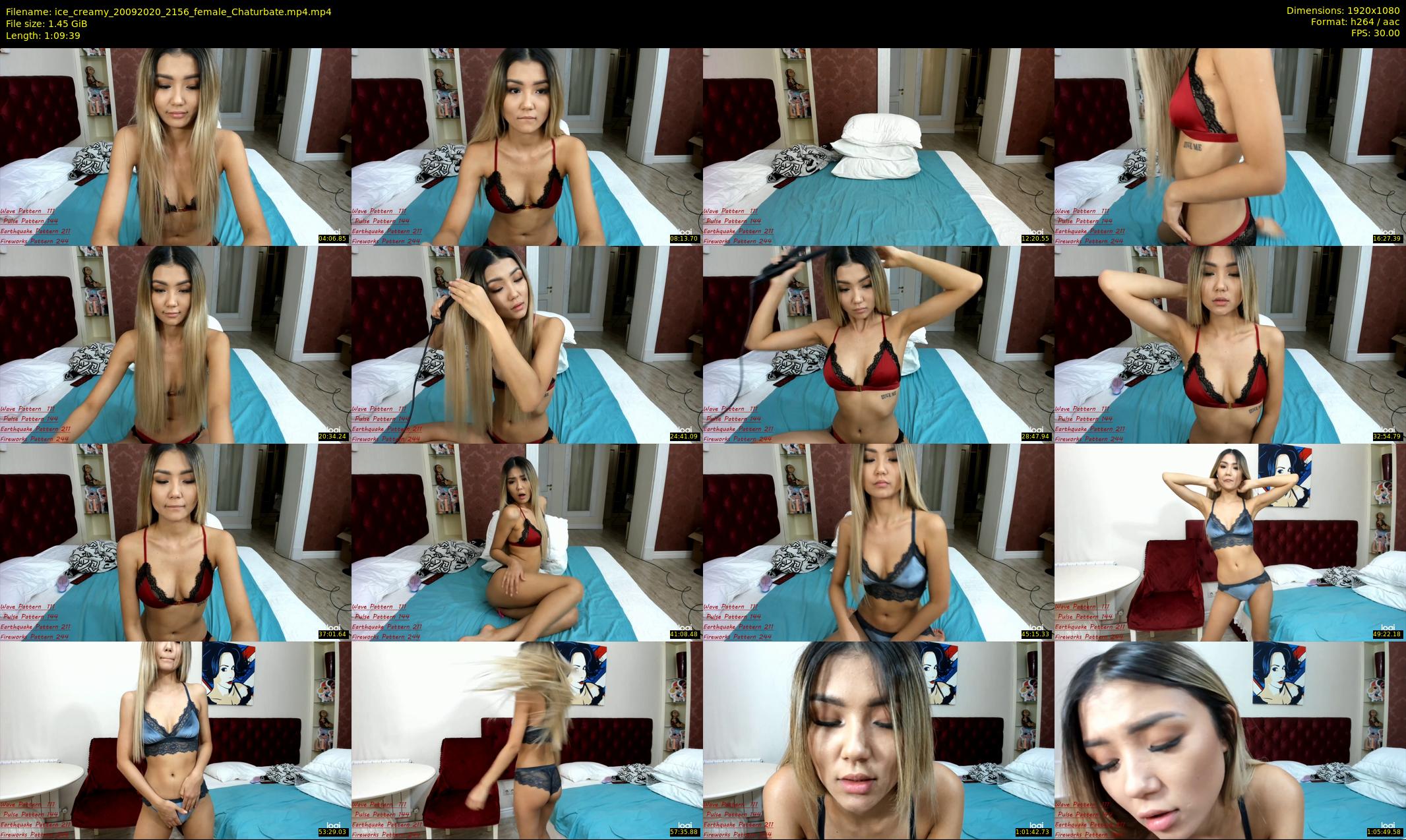 ice_creamy — 70 minute Chaturbate female cam show recording, 1080p, Sep 20, 2020