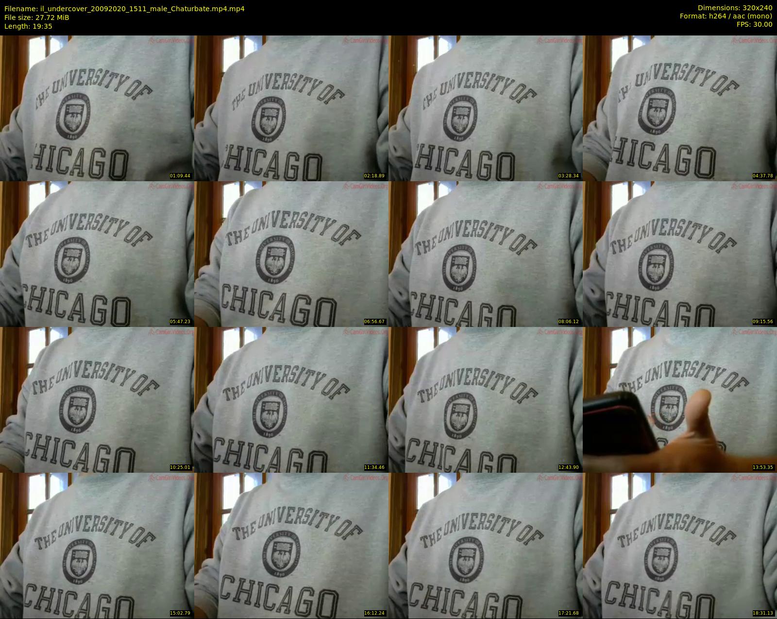 il_undercover — 20 minute Chaturbate male cam show recording, SD, Sep 20, 2020