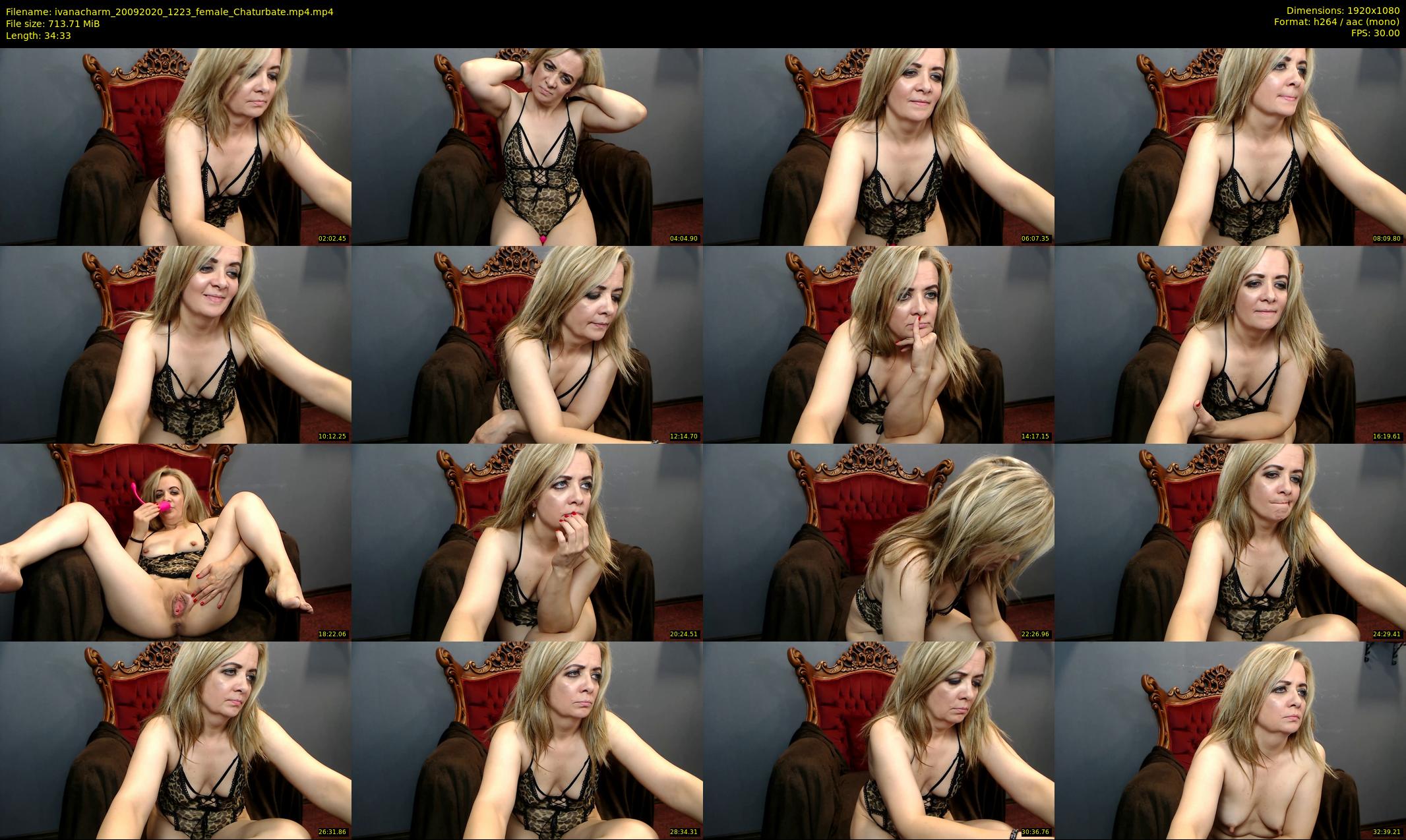 ivanacharm — 35 minute Chaturbate female cam show recording, 1080p, Sep 20, 2020