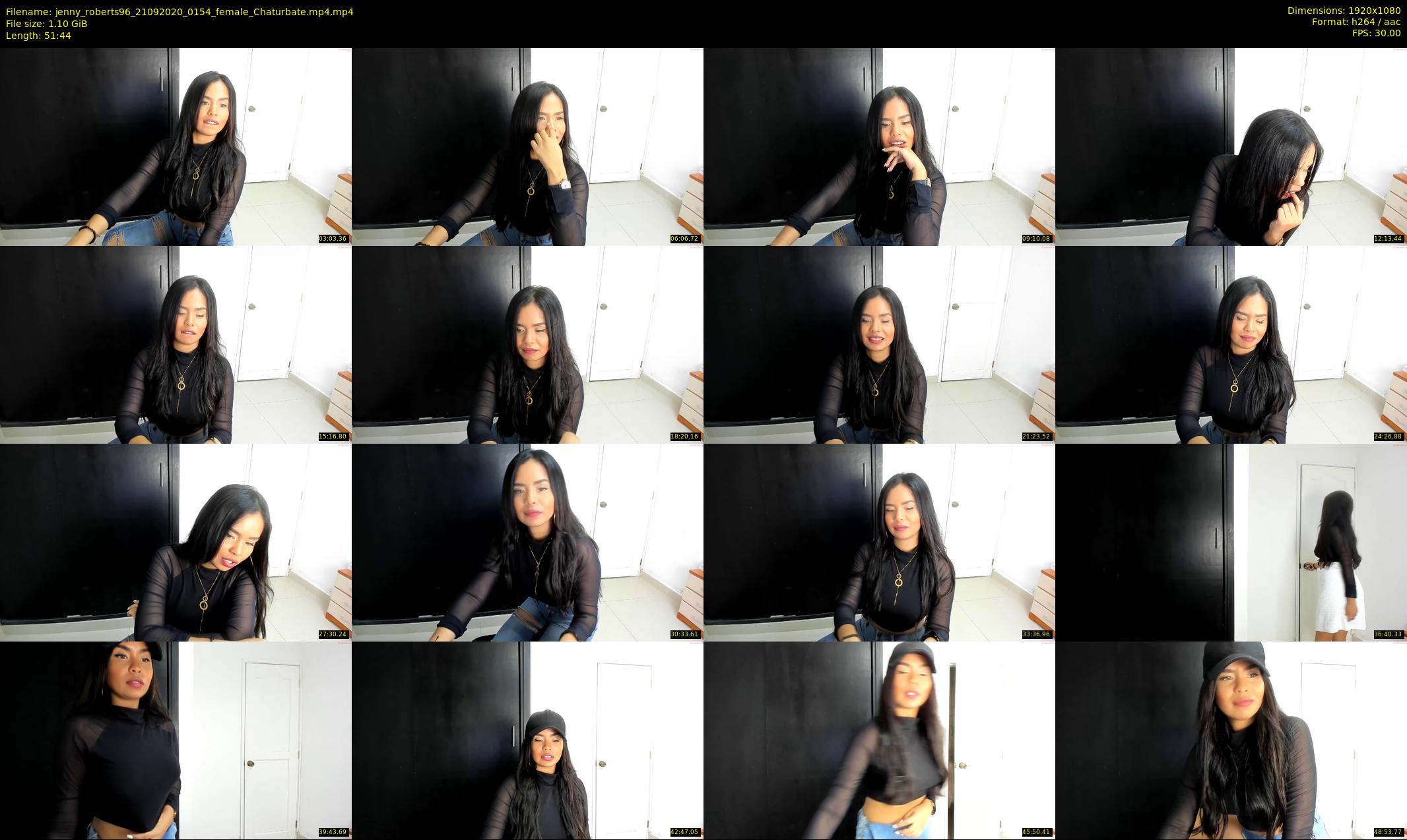 jenny_roberts96 — 52 minute Chaturbate female cam show recording, 1080p, Sep 21, 2020