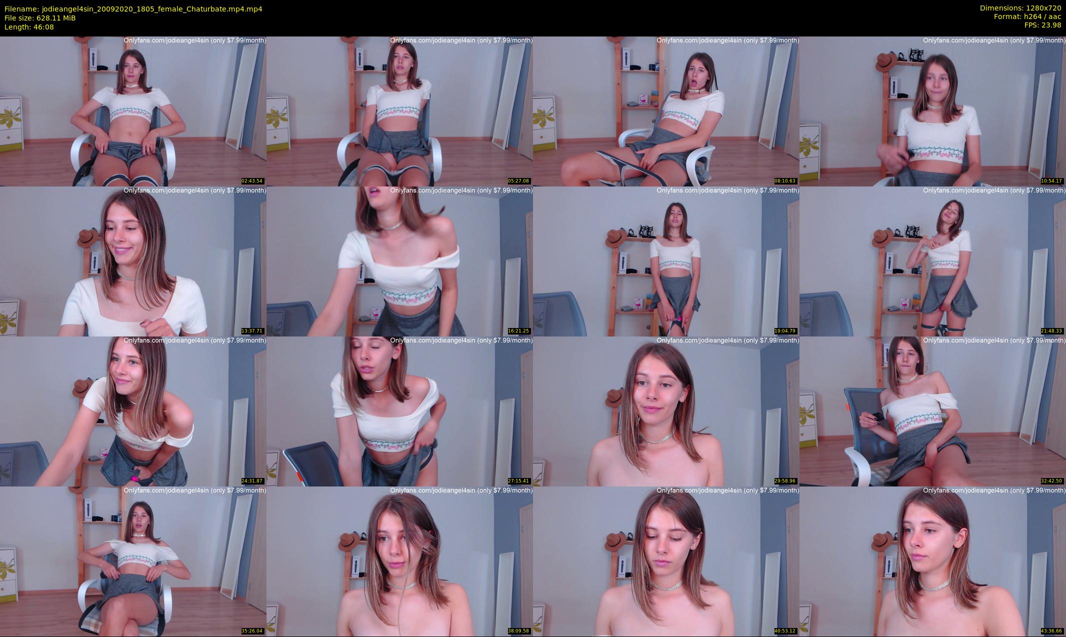 jodieangel4sin — 47 minute Chaturbate female cam show recording, 720p, Sep 20, 2020