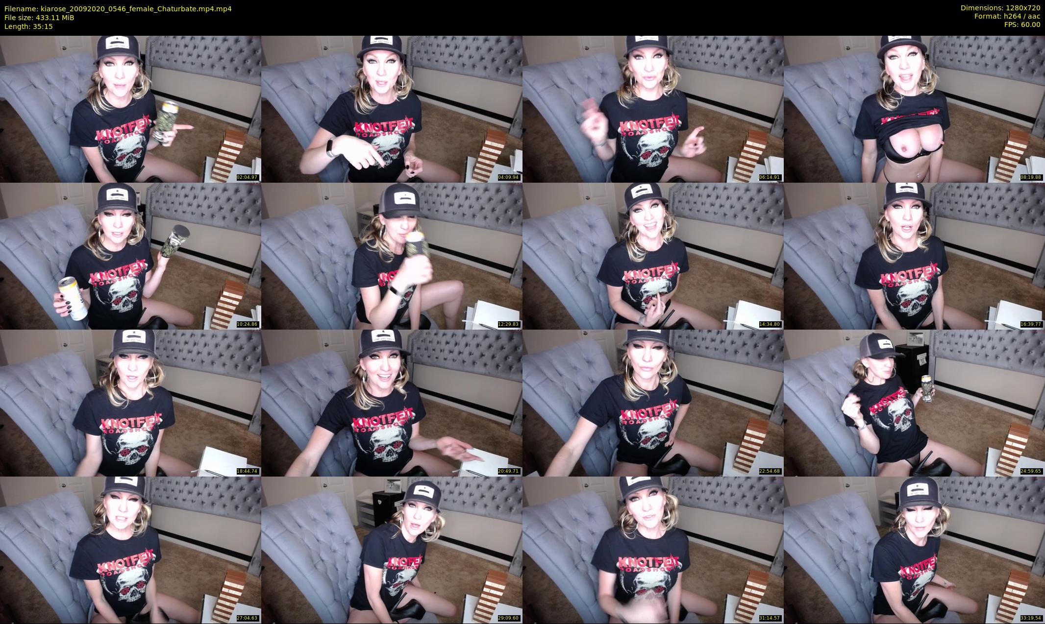 kiarose — 36 minute Chaturbate female cam show recording, 720p, Sep 20, 2020