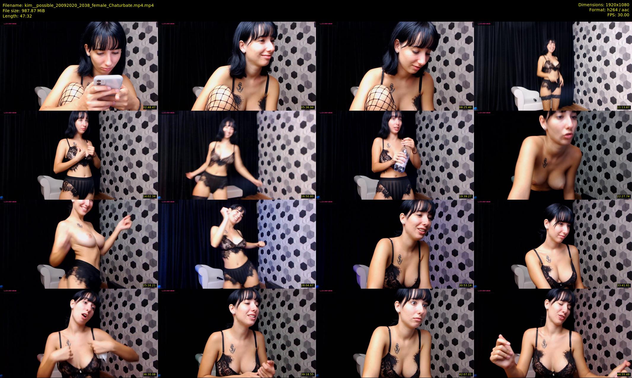 kim__possible — 48 minute Chaturbate female cam show recording, 1080p, Sep 20, 2020