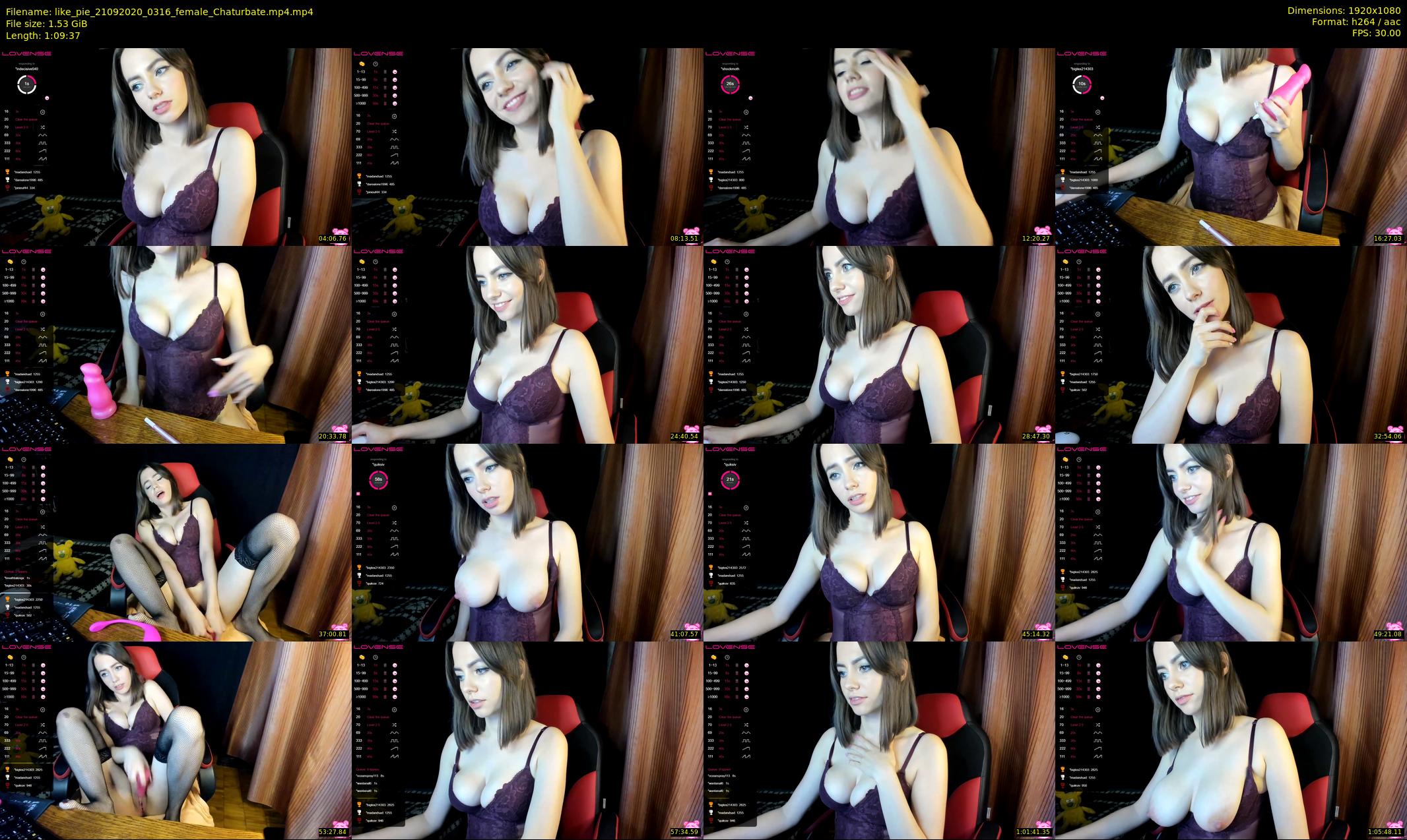 like_pie — 70 minute Chaturbate couple cam show recording, 1080p, Sep 21, 2020