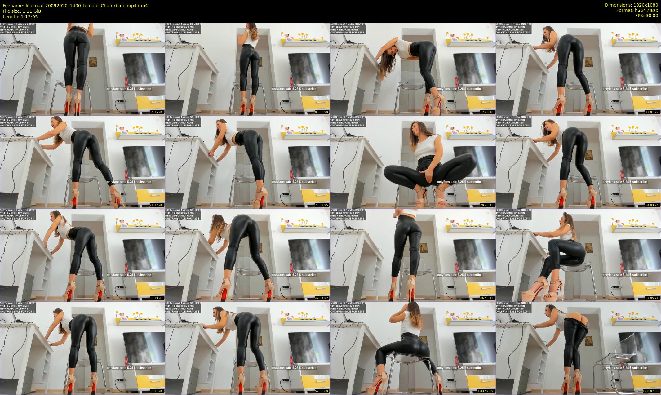 lillemax — 73 minute Chaturbate female cam show recording, 1080p, Sep 20, 2020
