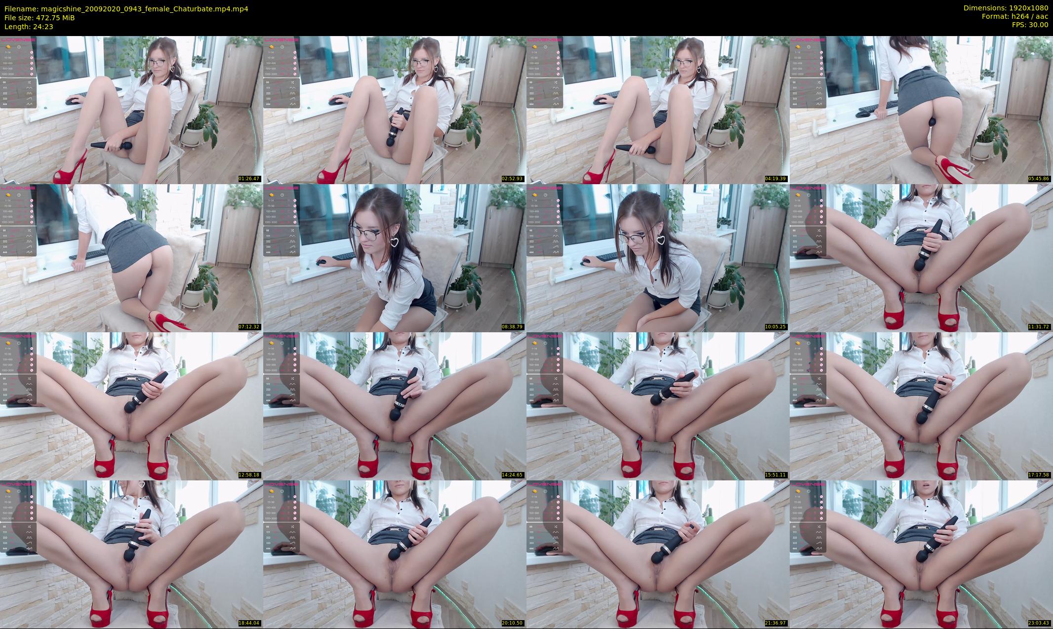 magicshine — 25 minute Chaturbate female cam show recording, 1080p, Sep 20, 2020