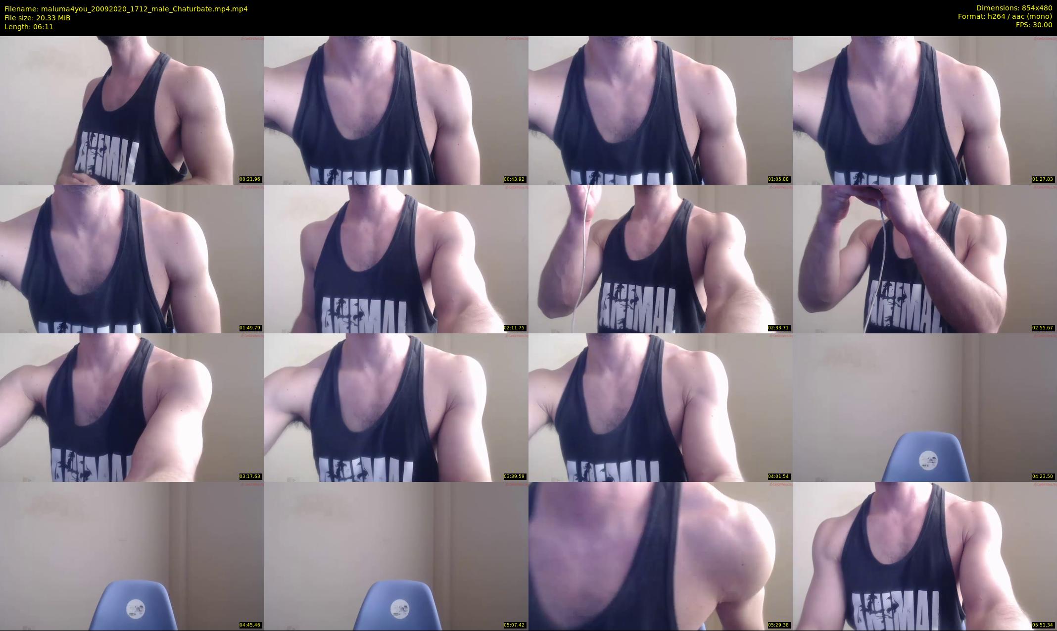 maluma4you — 7 minute Chaturbate male cam show recording, 480p, Sep 20, 2020