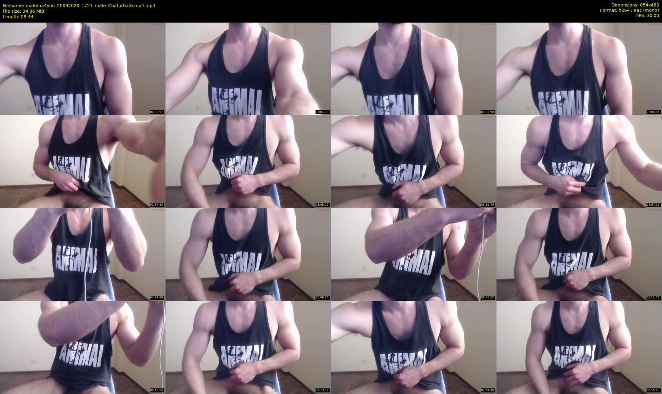 maluma4you — 9 minute Chaturbate male cam show recording, 480p, Sep 20, 2020