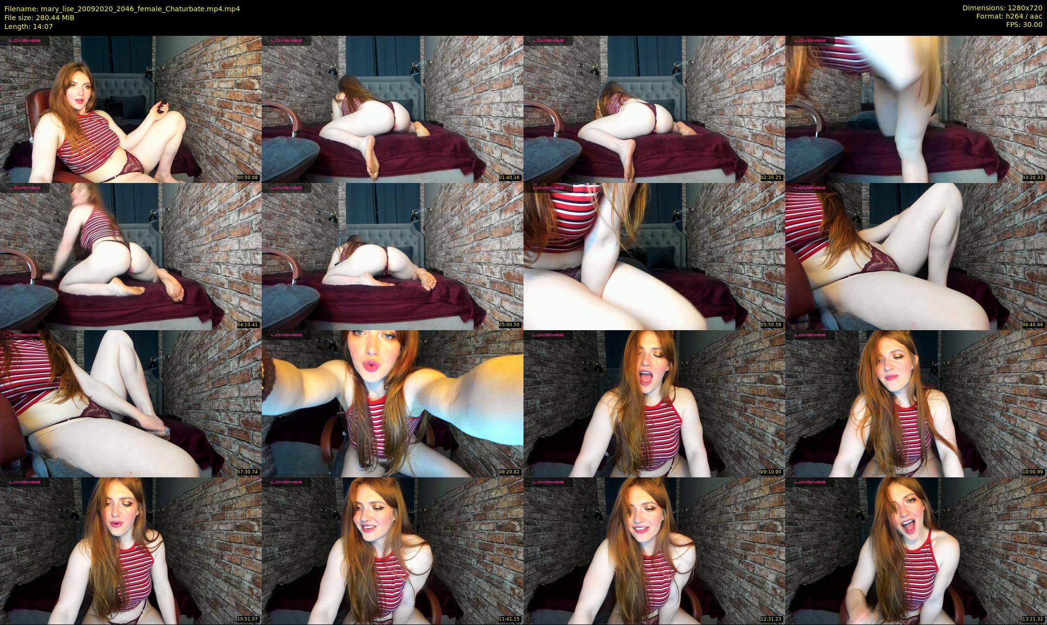 mary_lise — 15 minute Chaturbate couple cam show recording, 720p, Sep 20, 2020