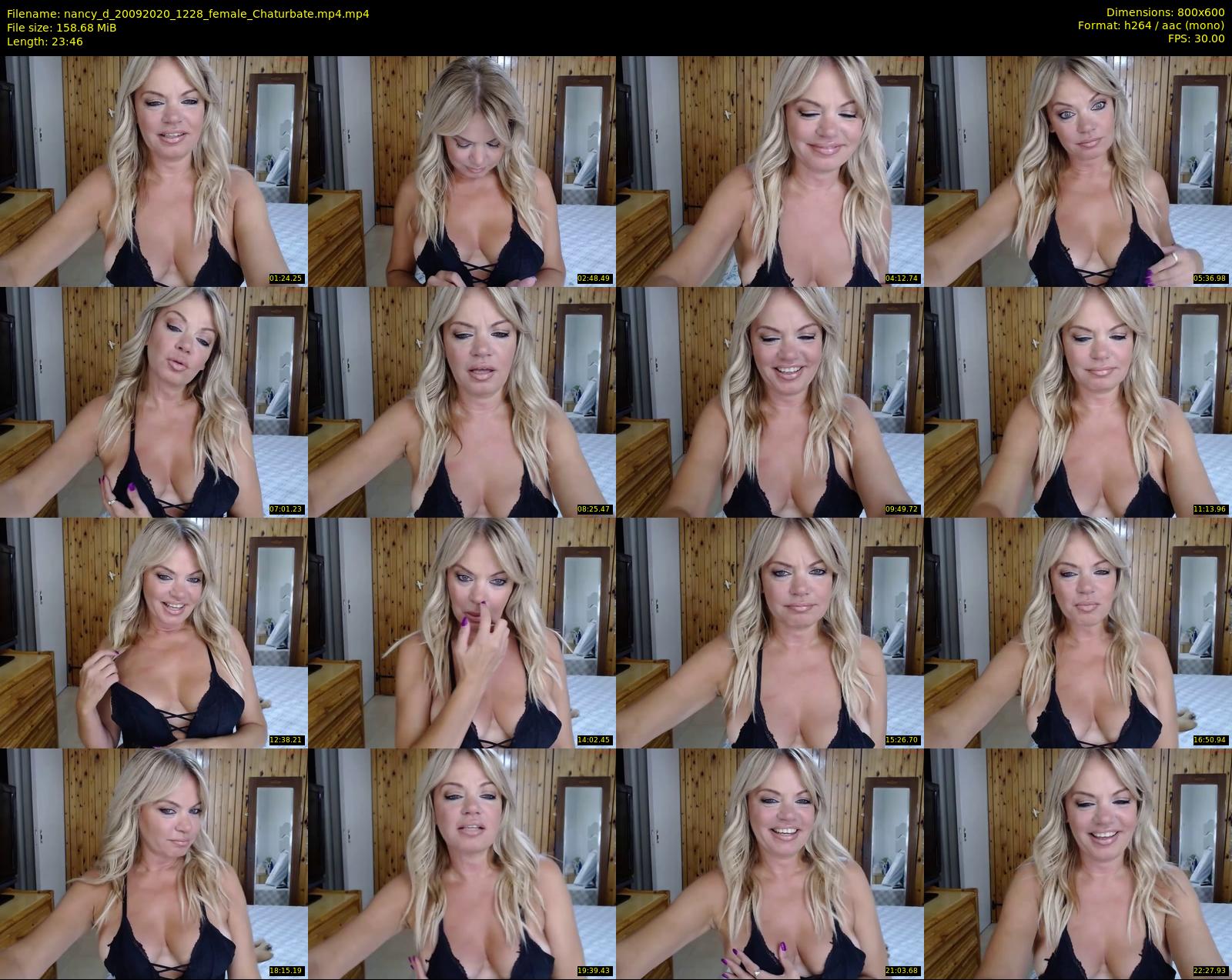 nancy_d — 24 minute Chaturbate female cam show recording, 480p, Sep 20, 2020