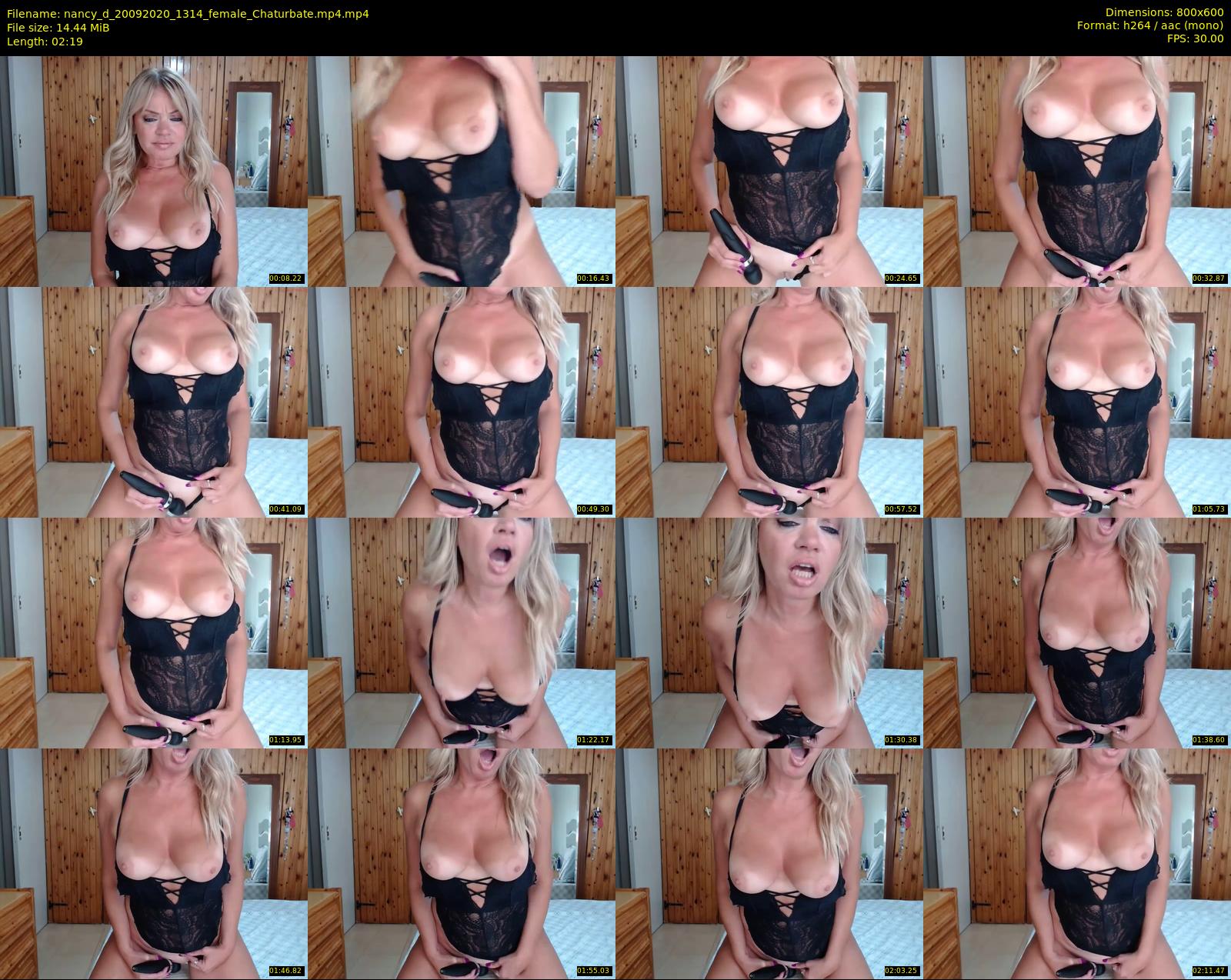 nancy_d — 3 minute Chaturbate female cam show recording, 480p, Sep 20, 2020