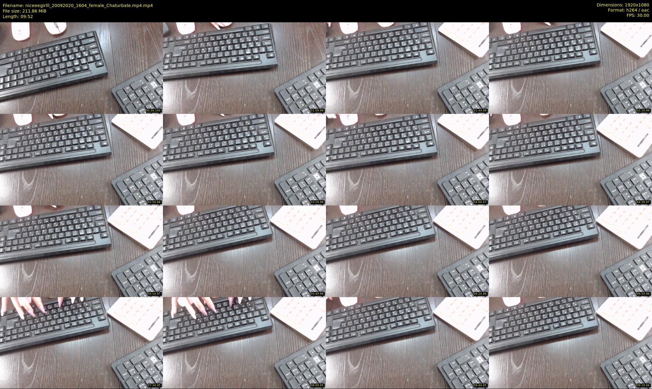 niceeegirlll — 10 minute Chaturbate couple cam show recording, 1080p, Sep 20, 2020