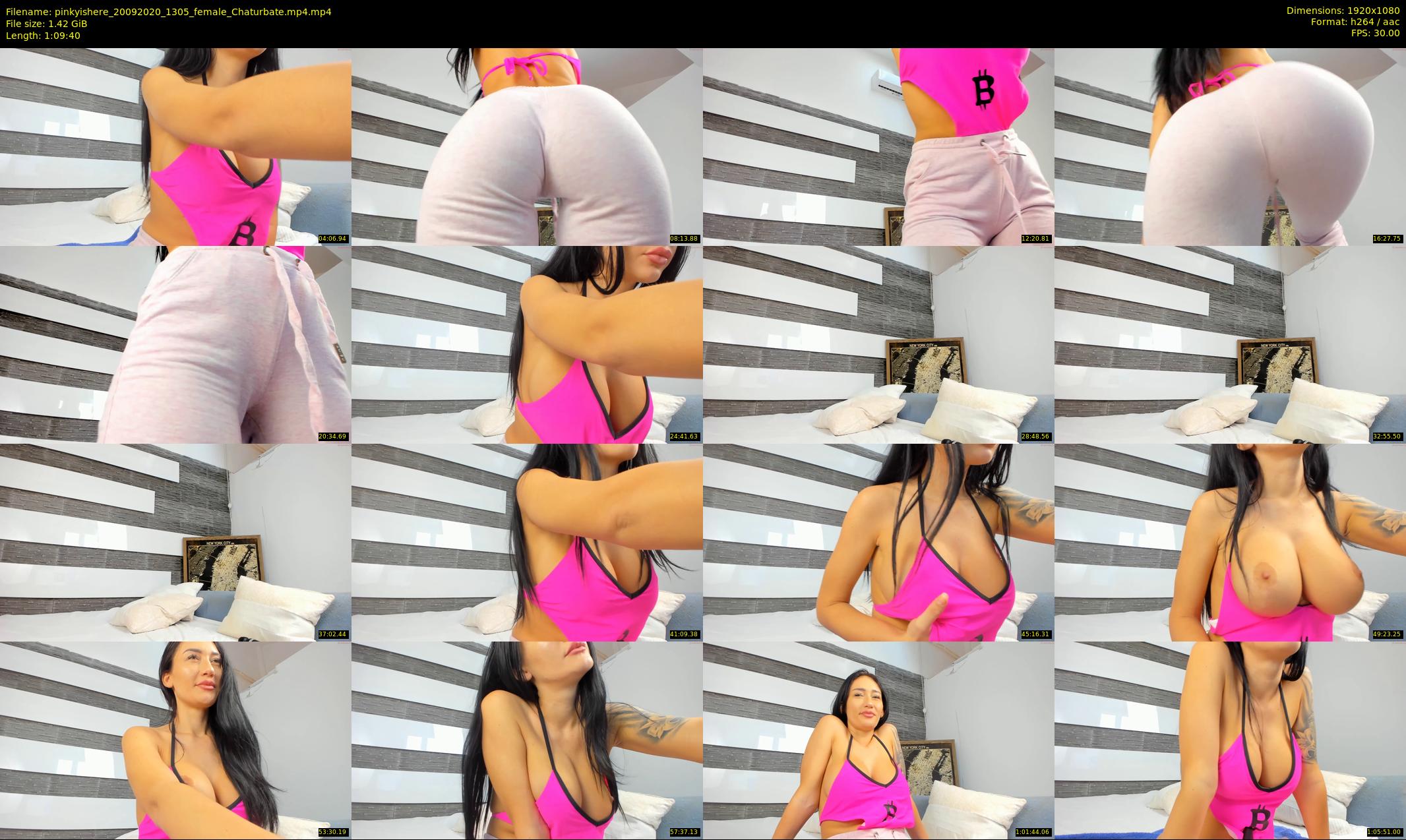 pinkyishere — 70 minute Chaturbate female cam show recording, 1080p, Sep 20, 2020