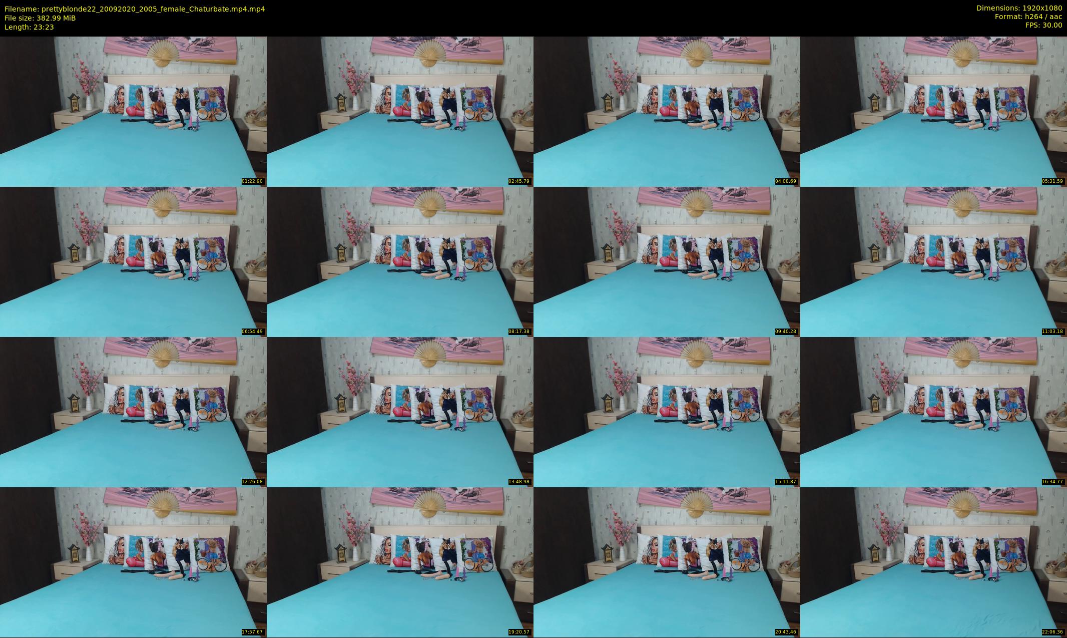 prettyblonde22 — 24 minute Chaturbate female cam show recording, 1080p, Sep 20, 2020
