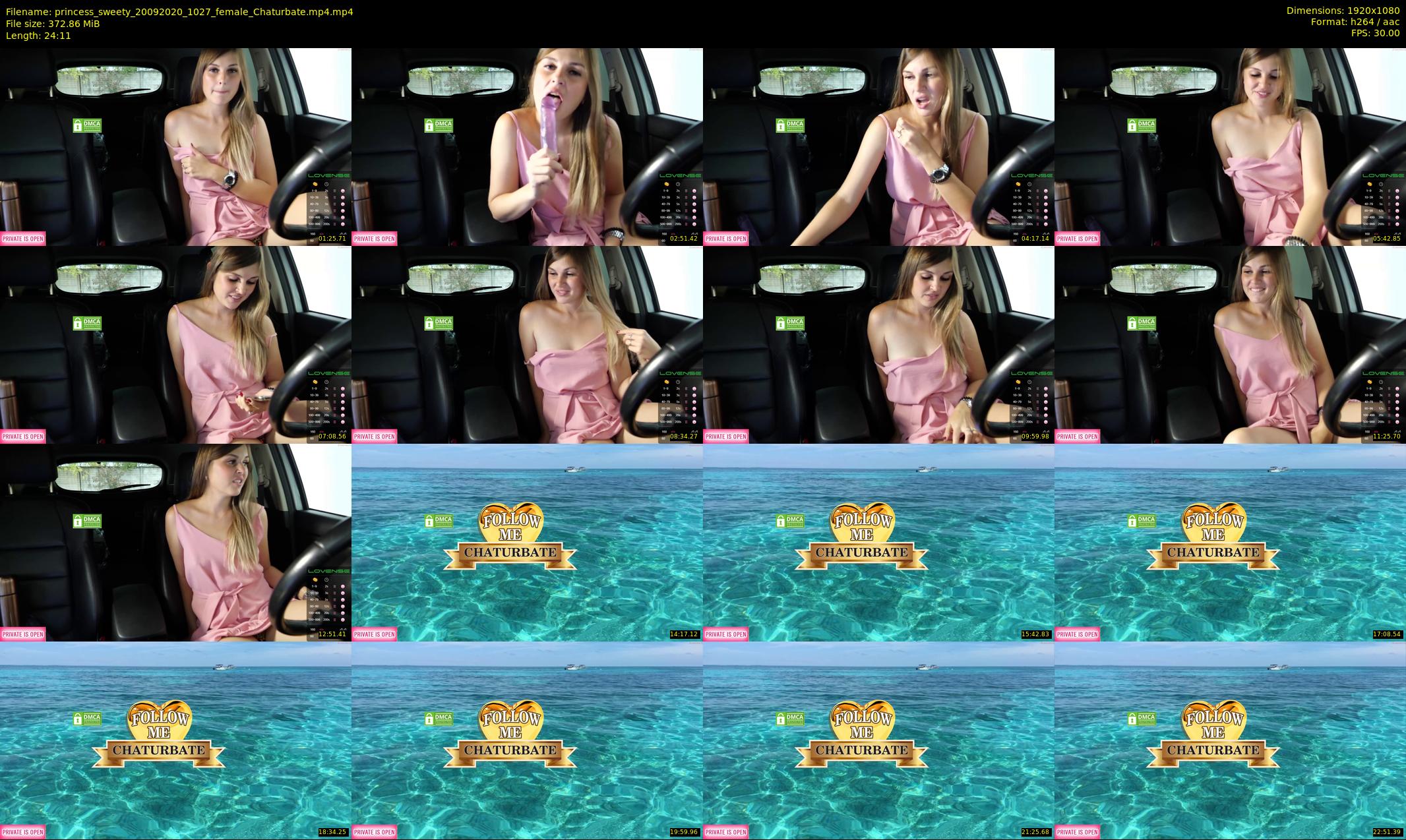 princess_sweety — 25 minute Chaturbate couple cam show recording, 1080p, Sep 20, 2020