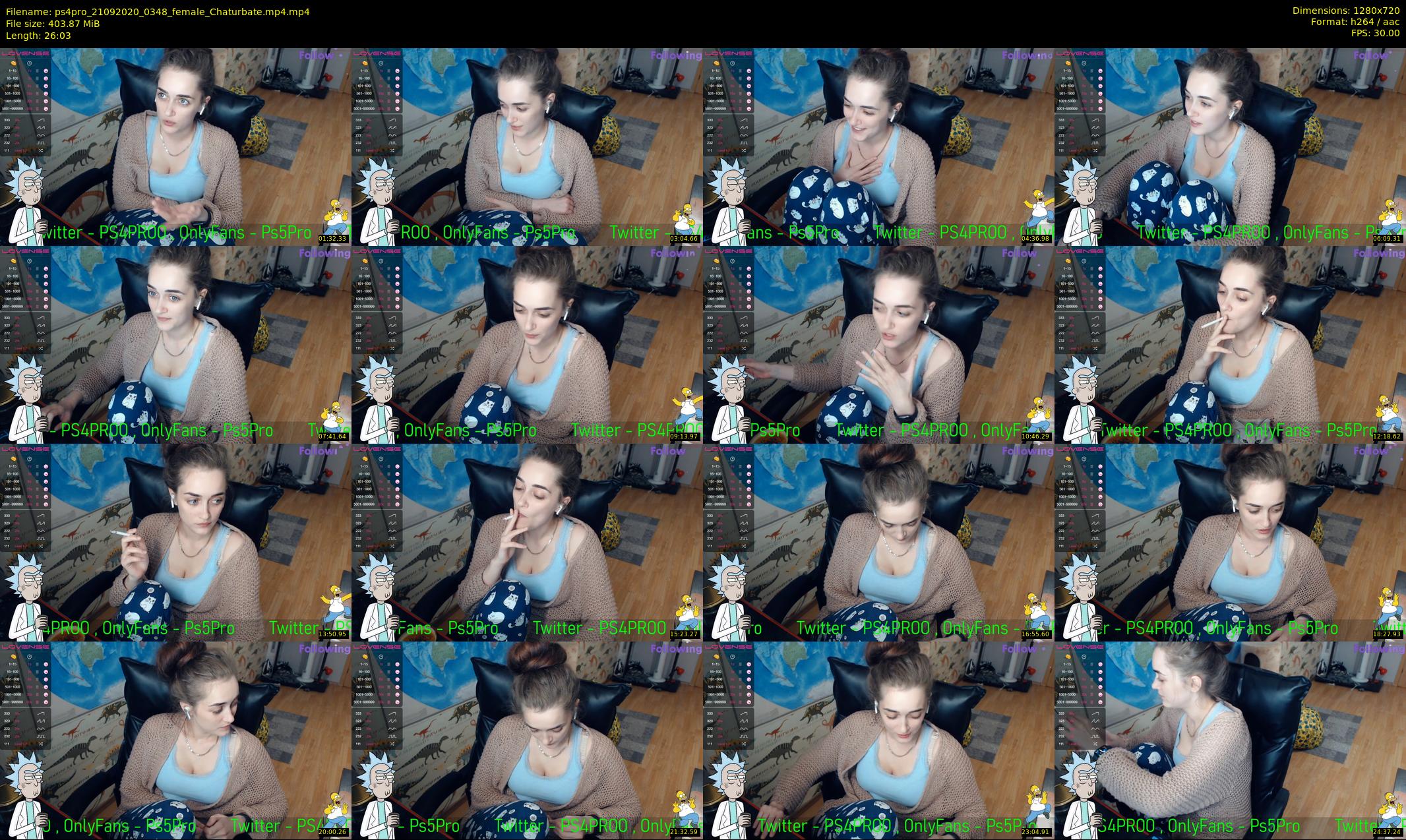 ps4pro — 27 minute Chaturbate female cam show recording, 720p, Sep 21, 2020