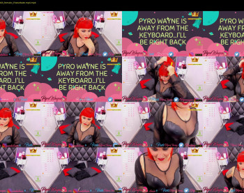 pyrowayne — 54 minute Chaturbate female cam show recording, 720p, Sep 21, 2020