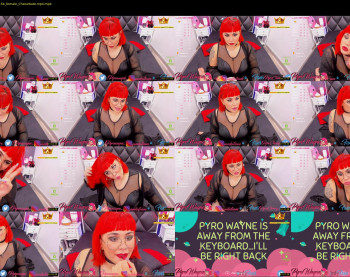 pyrowayne — 54 minute Chaturbate female cam show recording, 720p, Sep 21, 2020
