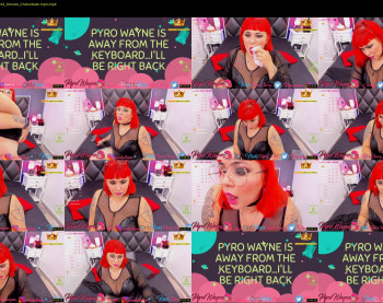 pyrowayne — 54 minute Chaturbate female cam show recording, 720p, Sep 21, 2020