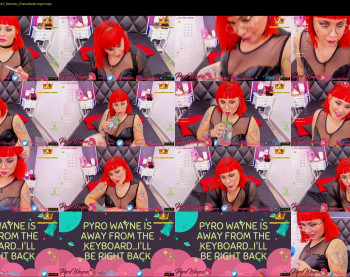 pyrowayne — 53 minute Chaturbate female cam show recording, 720p, Sep 21, 2020