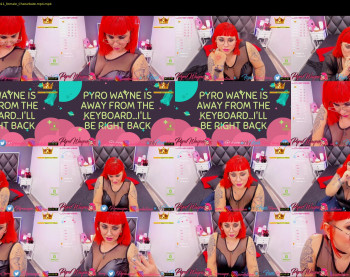 pyrowayne — 54 minute Chaturbate female cam show recording, 720p, Sep 21, 2020