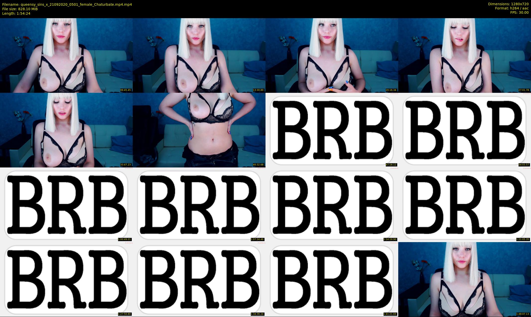 queensy_sins_x — 115 minute Chaturbate female cam show recording, 720p, Sep 21, 2020