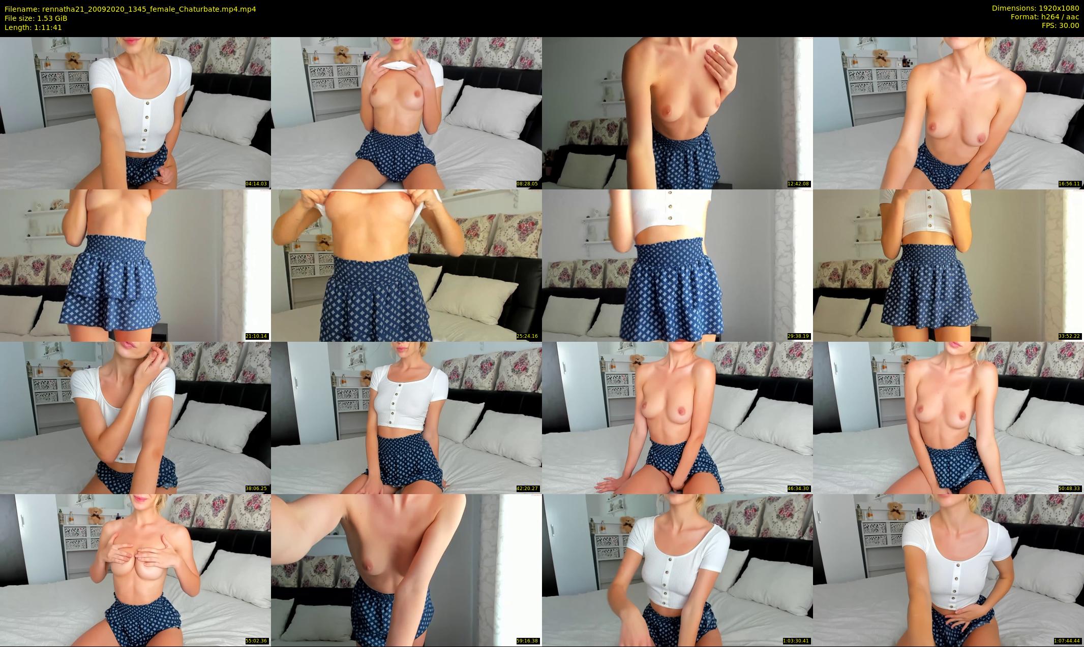 rennatha21 — 72 minute Chaturbate female cam show recording, 1080p, Sep 20, 2020