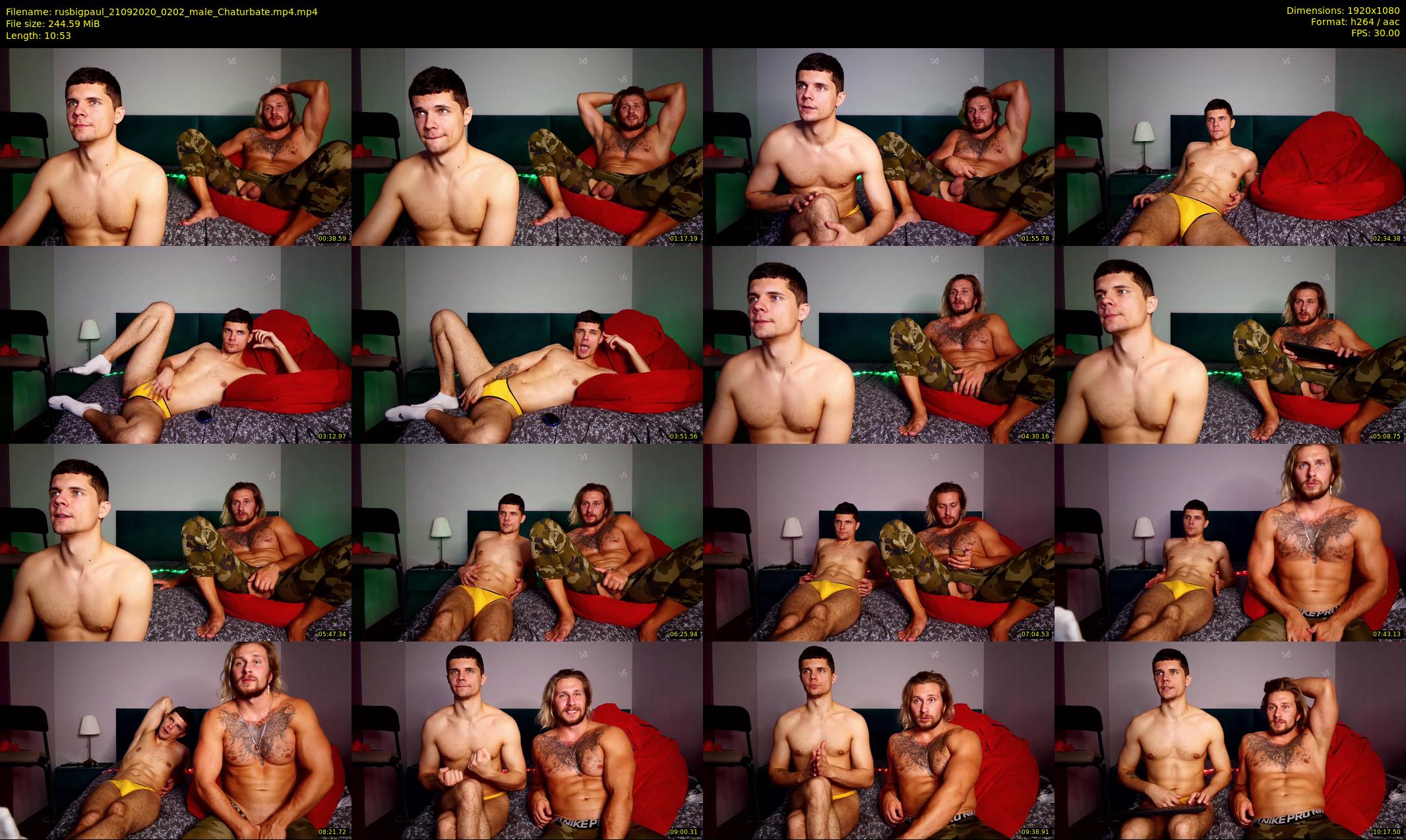 rusbigpaul — 11 minute Chaturbate male cam show recording, 1080p, Sep 21, 2020