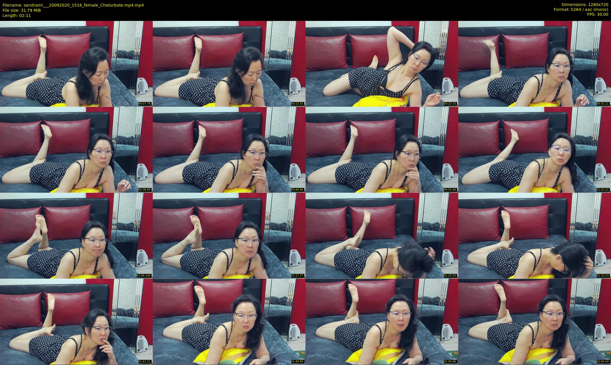 sandrami__ — 3 minute Chaturbate female cam show recording, 720p, Sep 20, 2020