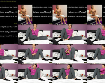 sexy07sexy — 73 minute Chaturbate female cam show recording, 720p, Sep 20, 2020