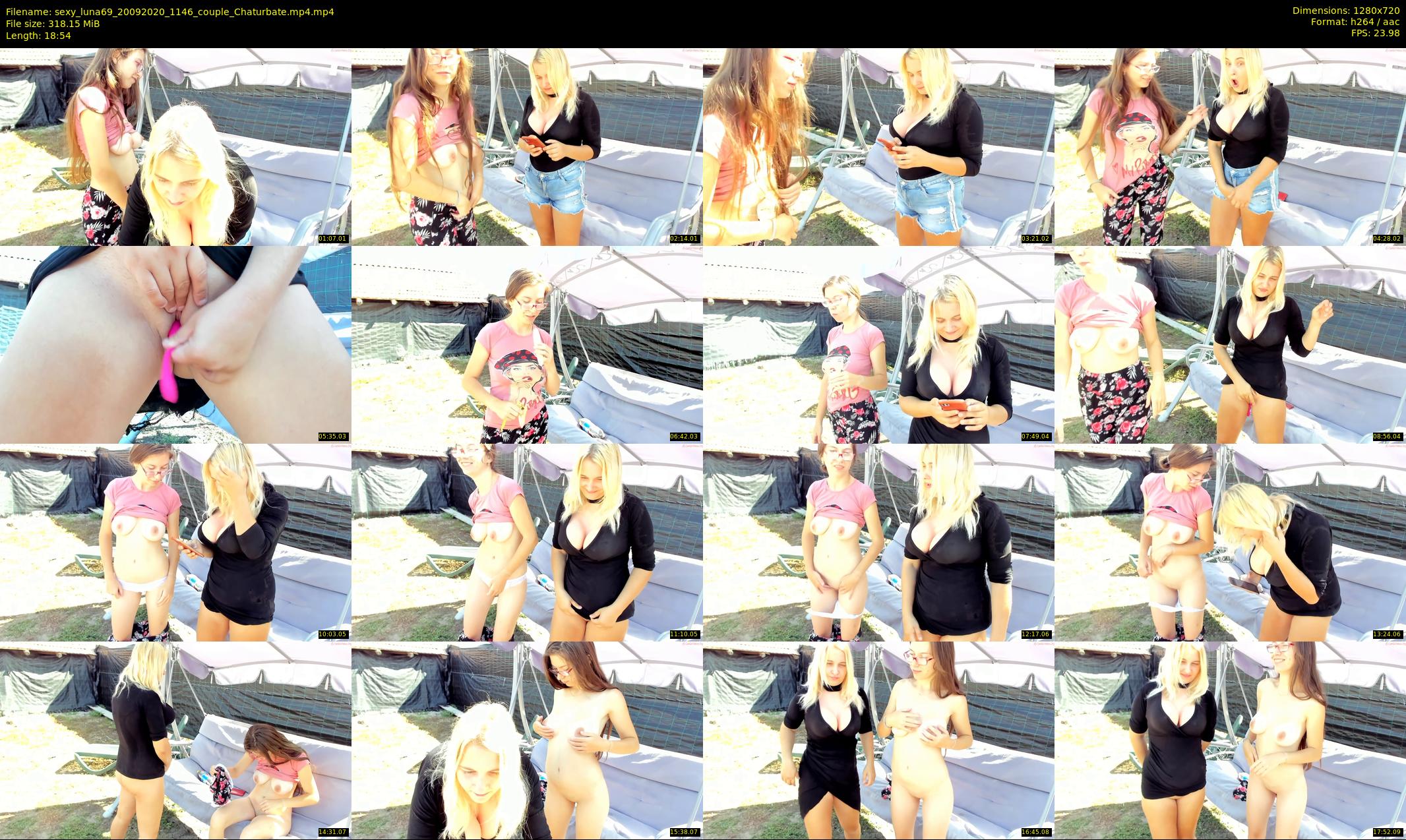 sexy_luna69 — 19 minute Chaturbate couple cam show recording, 720p, Sep 20, 2020