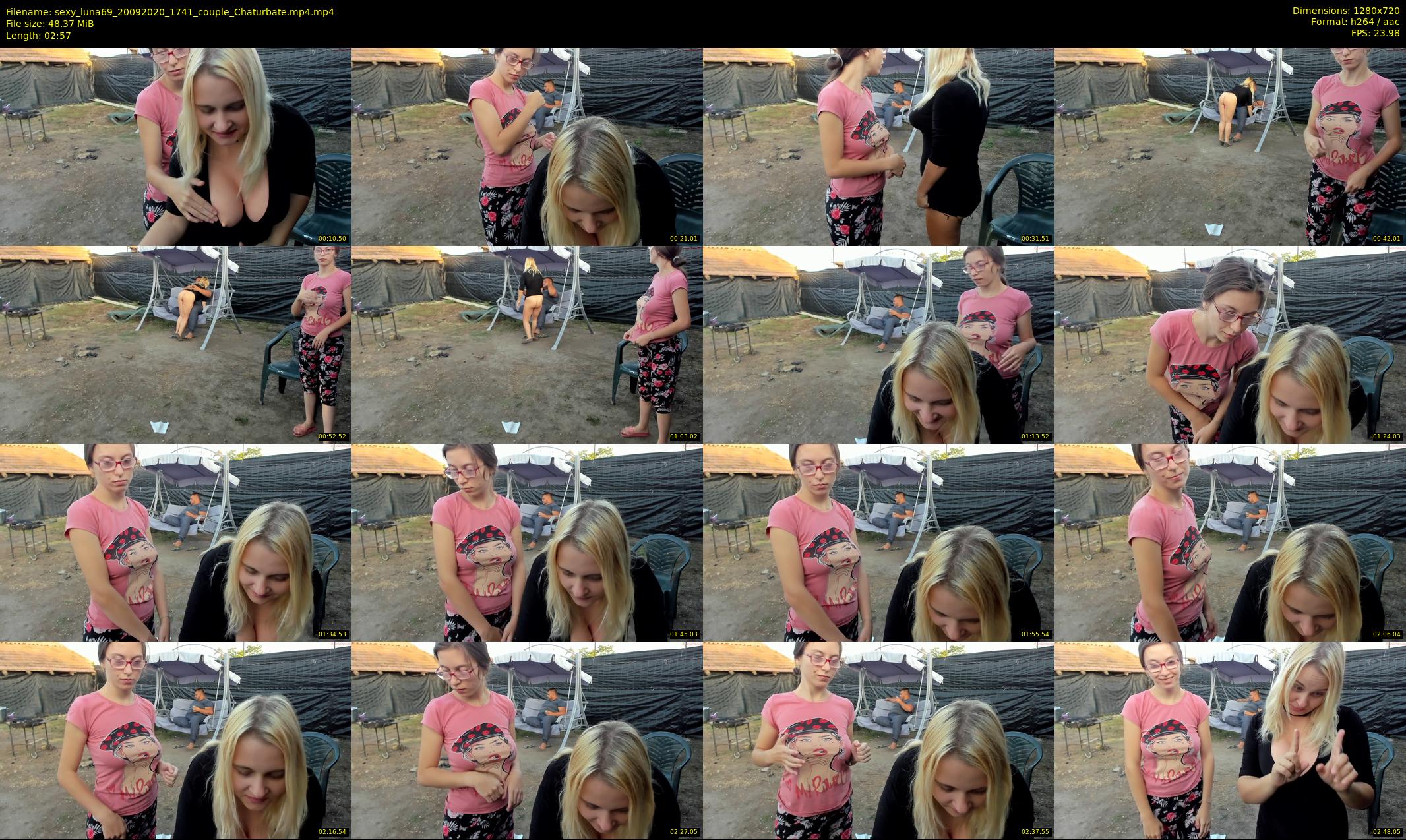 sexy_luna69 — 3 minute Chaturbate couple cam show recording, 720p, Sep 20, 2020