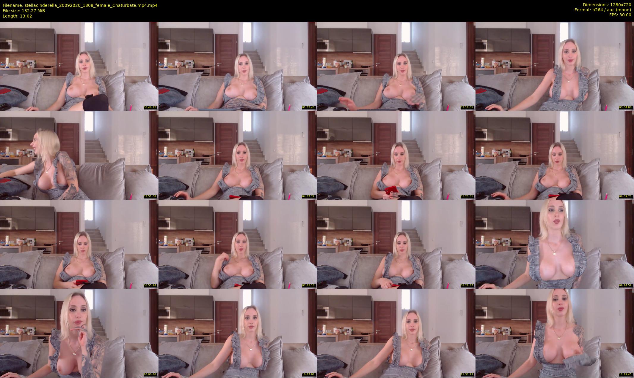 stellacinderella — 14 minute Chaturbate female cam show recording, 720p, Sep 20, 2020