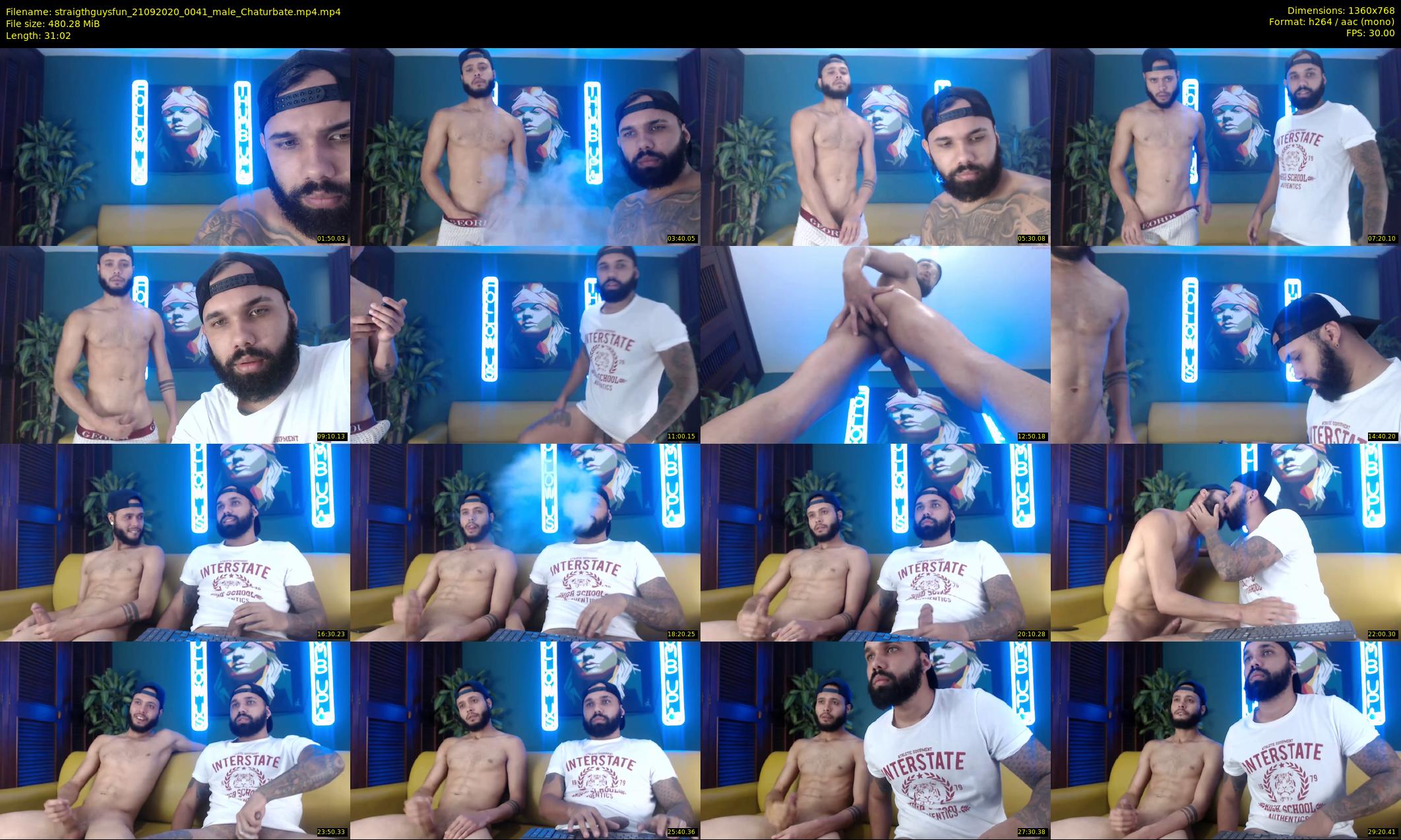straigthguysfun — 32 minute Chaturbate male cam show recording, 720p, Sep 21, 2020