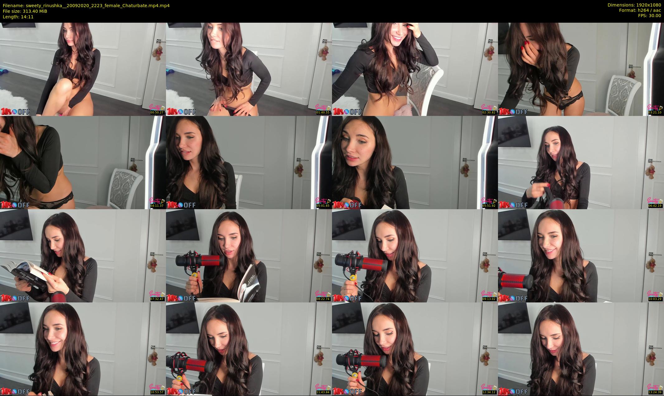 sweety_rinushka_ — 15 minute Chaturbate female cam show recording, 1080p, Sep 20, 2020