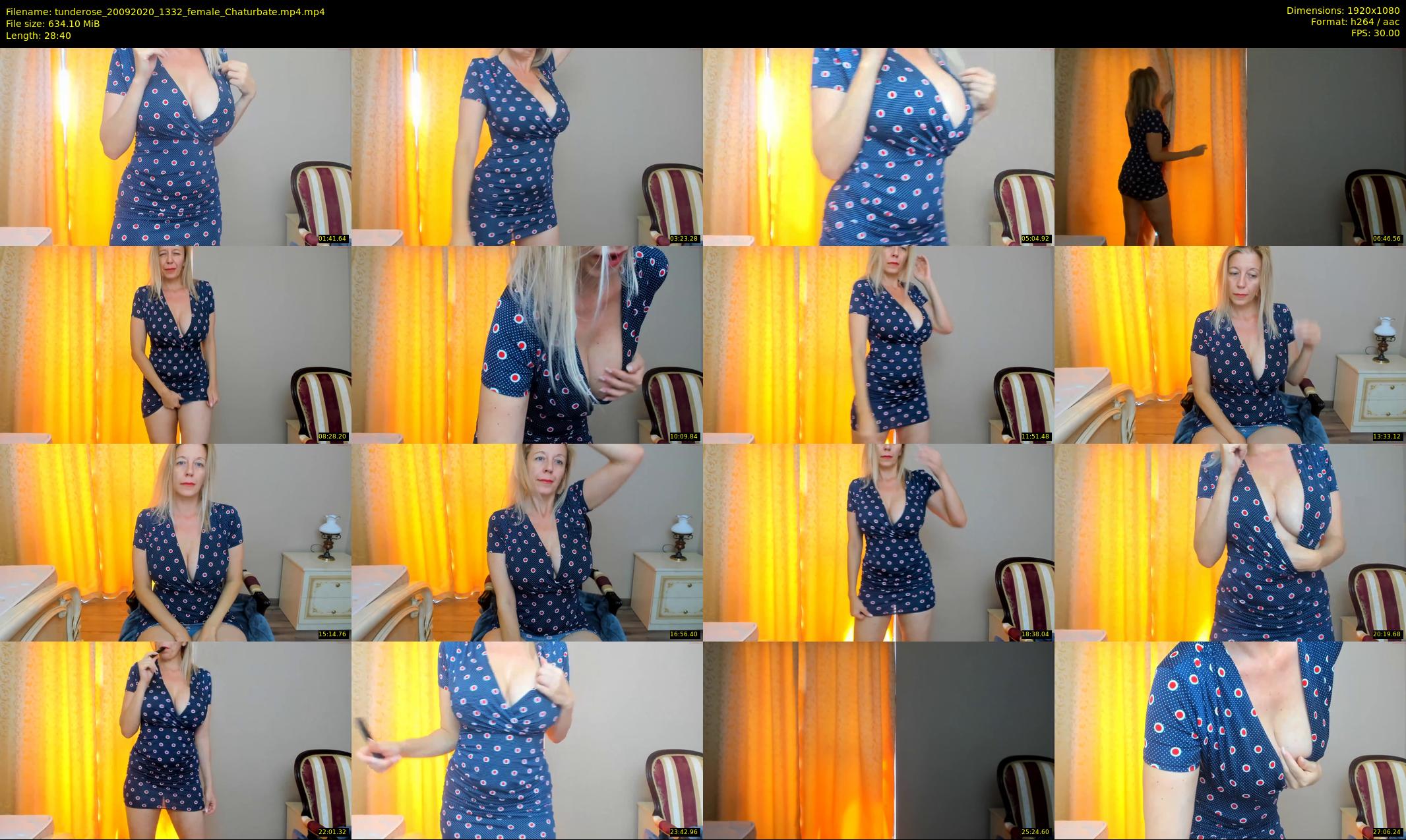 tunderose — 29 minute Chaturbate female cam show recording, 1080p, Sep 20, 2020