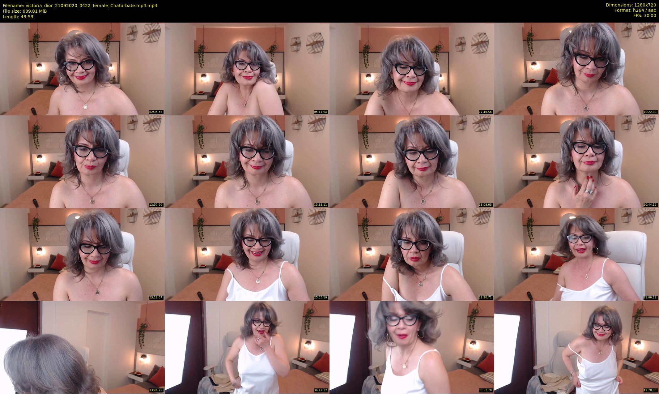 victoria_dior — 44 minute Chaturbate female cam show recording, 720p, Sep 21, 2020