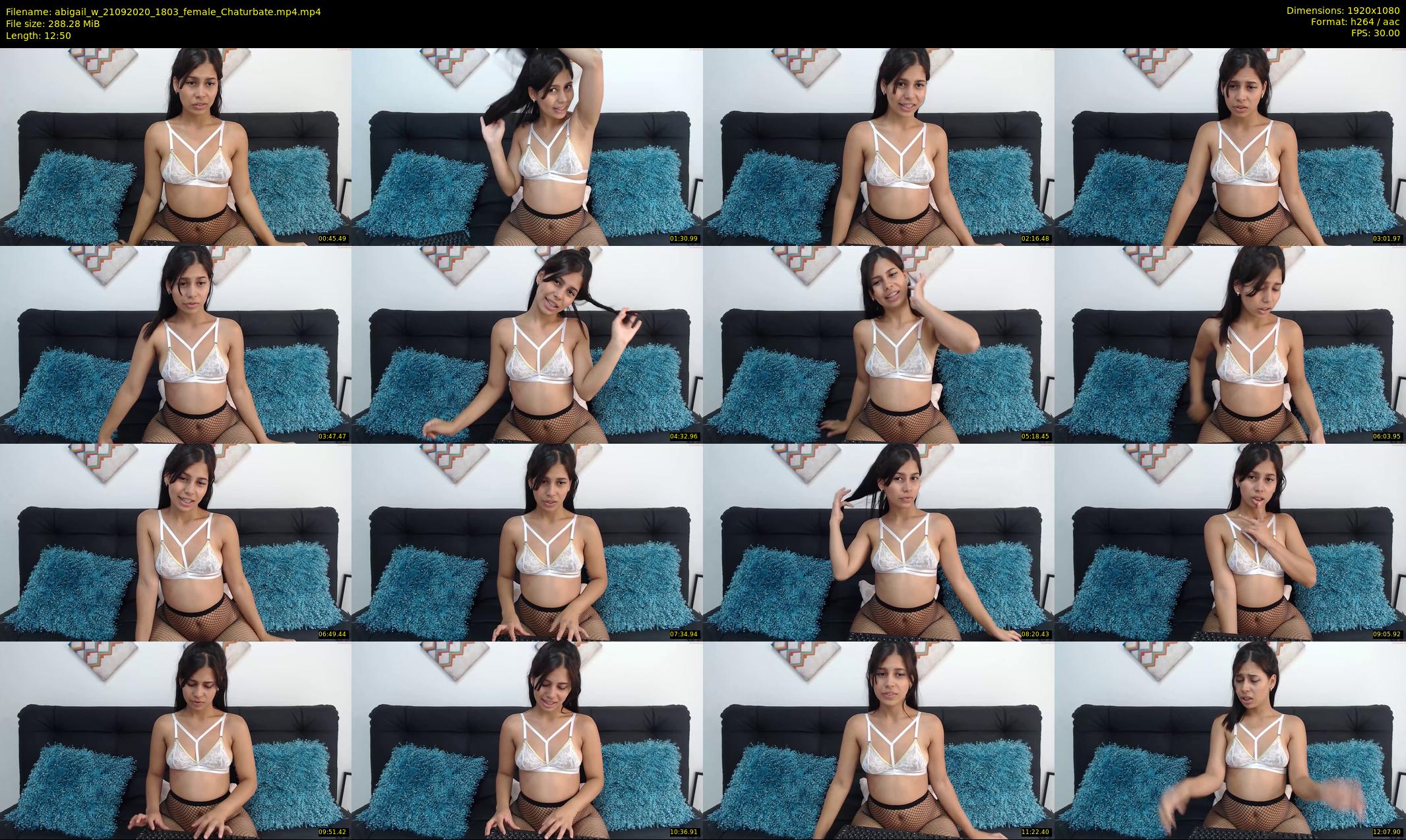 abigail_w — 13 minute Chaturbate female cam show recording, 1080p, Sep 21, 2020