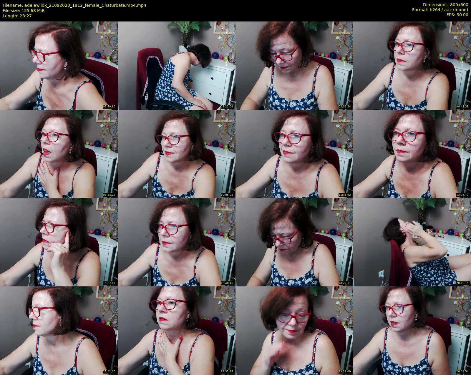 adelewildx — 29 minute Chaturbate female cam show recording, 480p, Sep 21, 2020