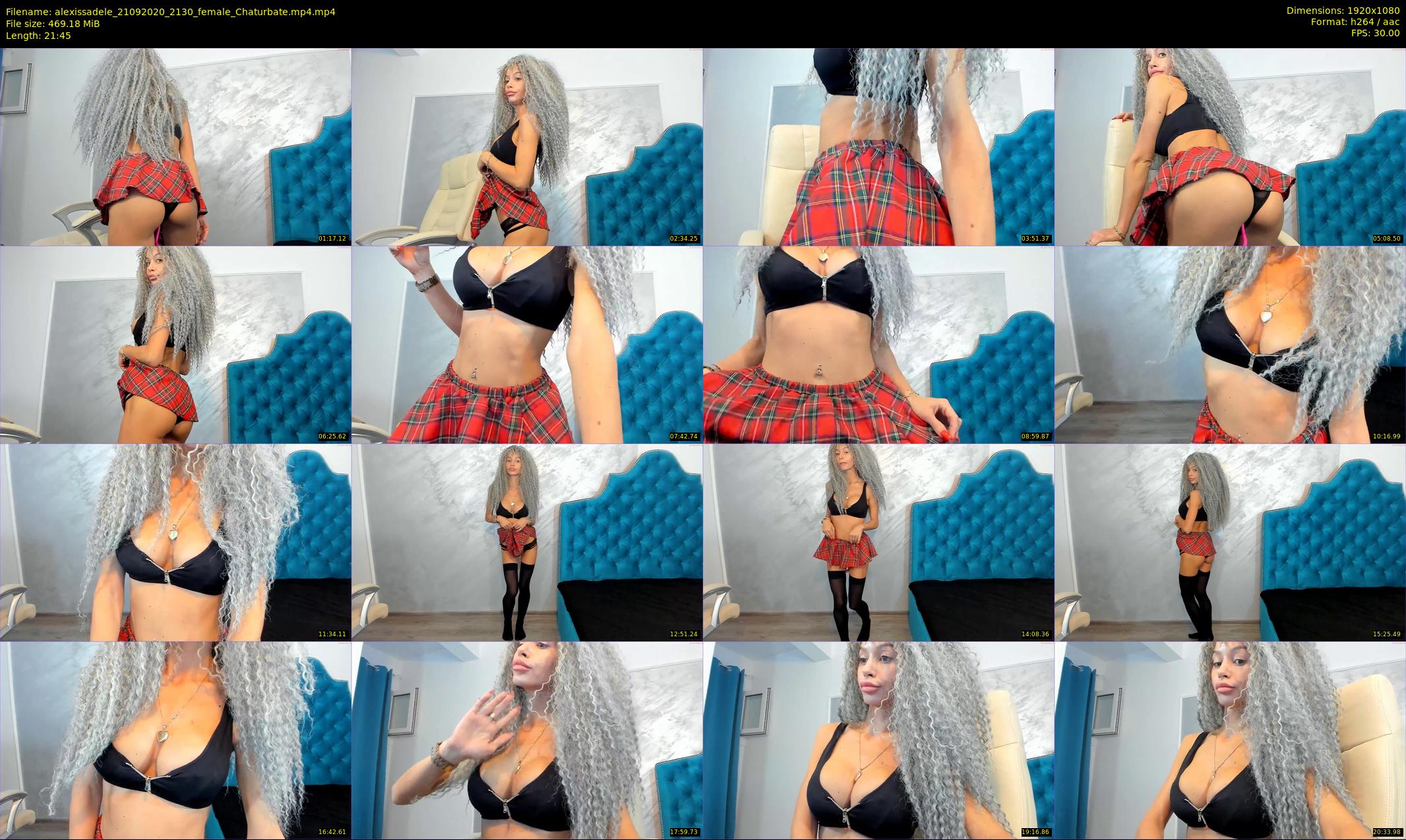 alexissadele — 22 minute Chaturbate female cam show recording, 1080p, Sep 21, 2020