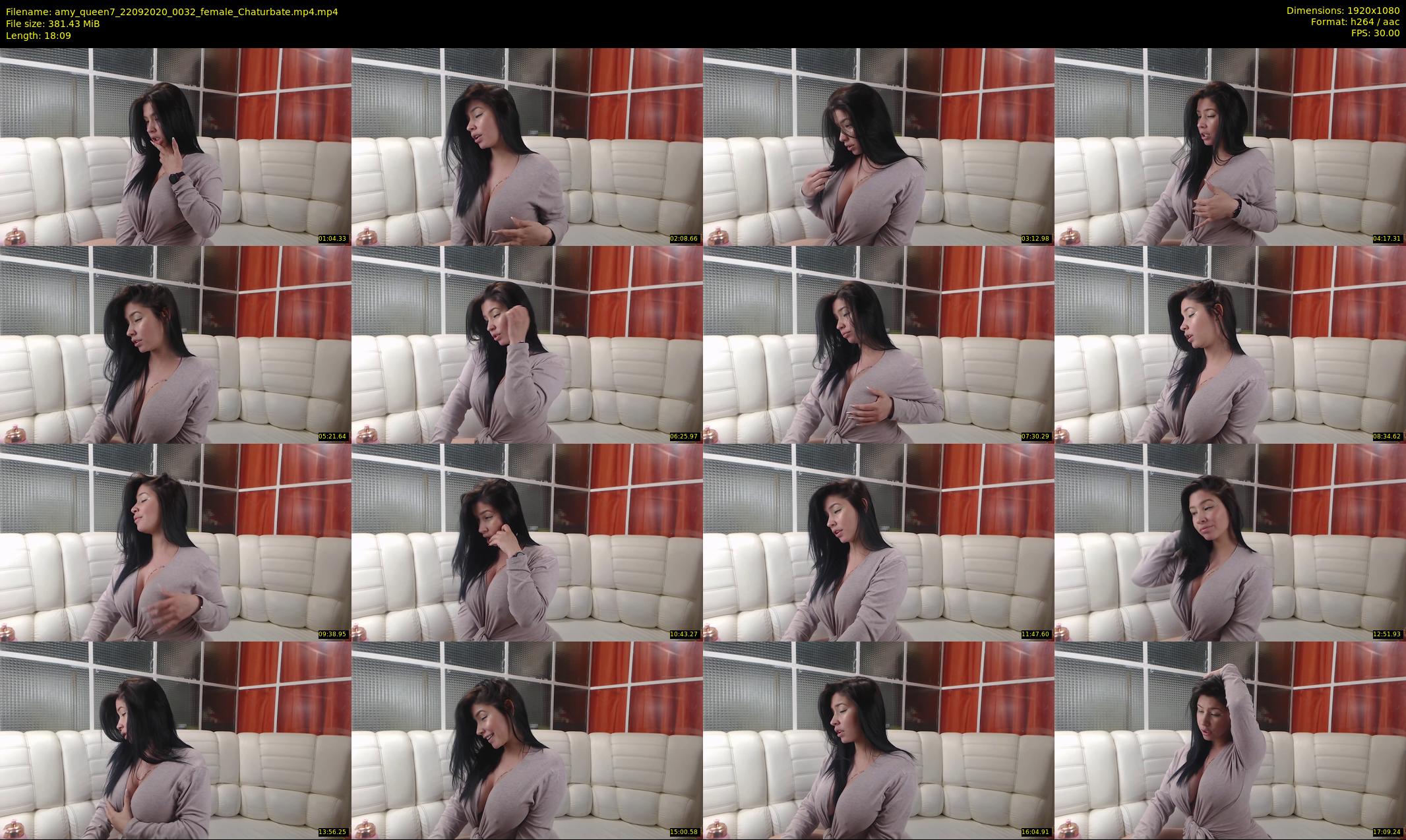 amy_queen7 — 19 minute Chaturbate female cam show recording, 1080p, Sep 22, 2020