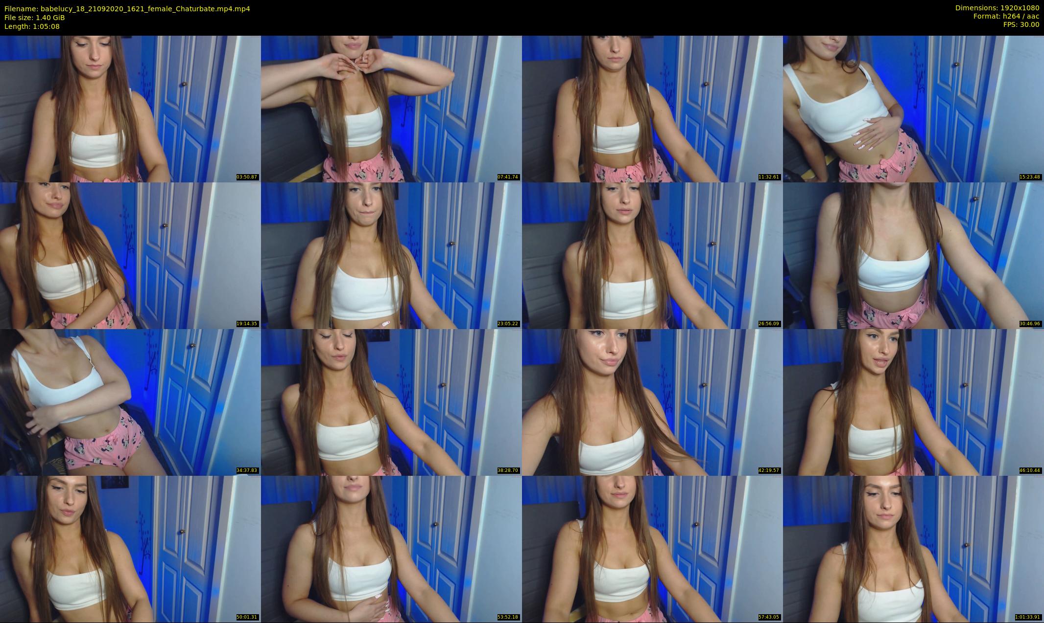 babelucy_18 — 66 minute Chaturbate female cam show recording, 1080p, Sep 21, 2020