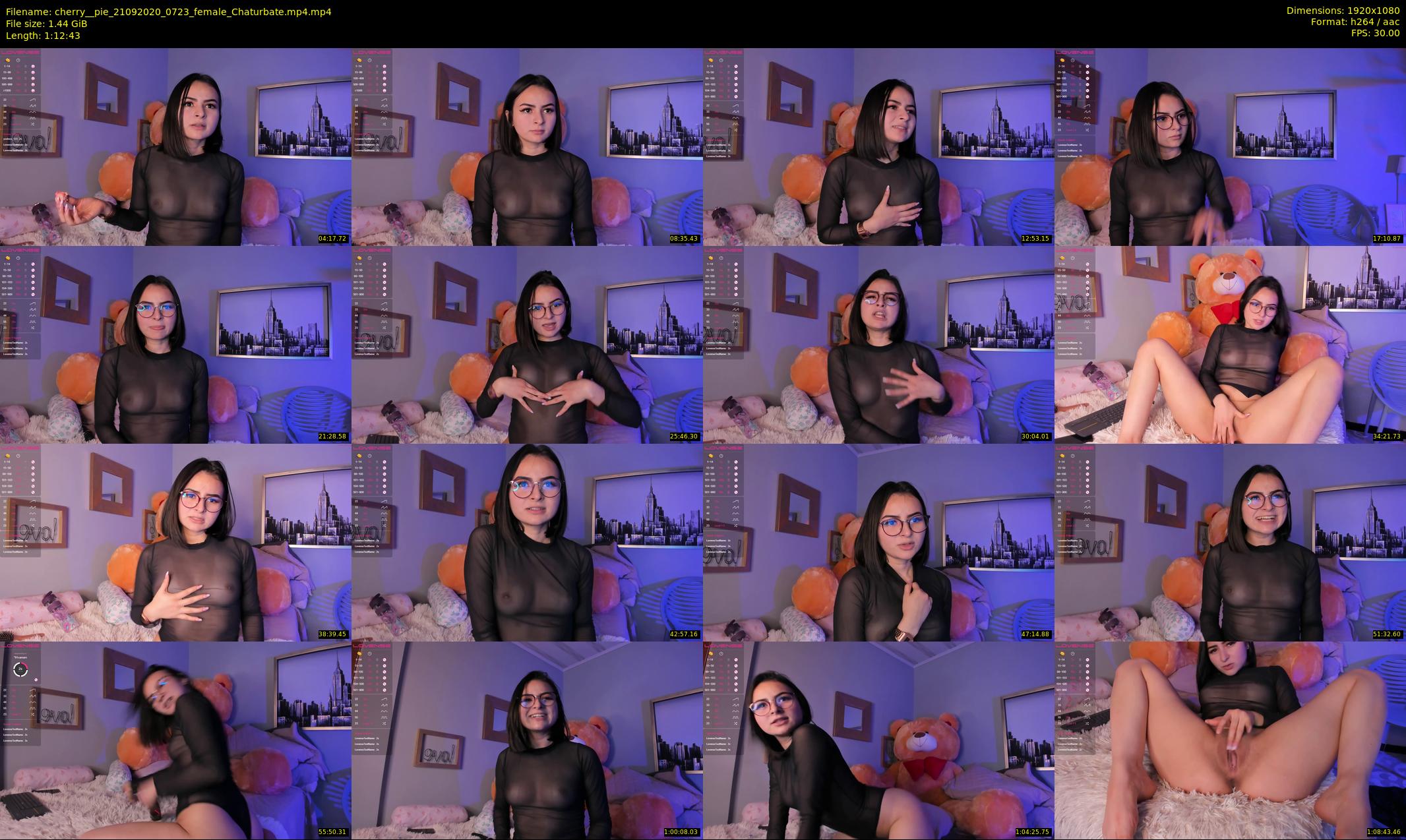 cherry__pie — 73 minute Chaturbate female cam show recording, 1080p, Sep 21, 2020