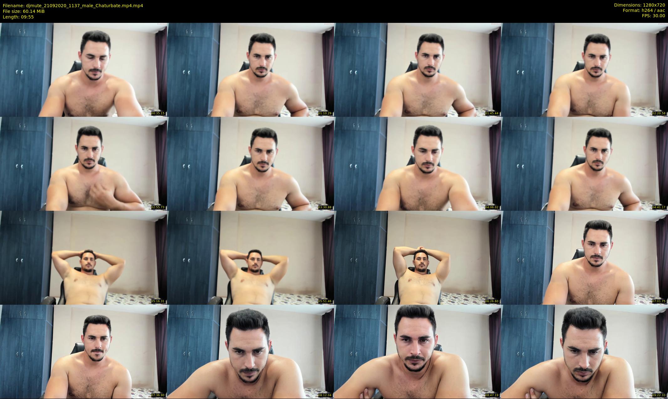 djmute — 10 minute Chaturbate male cam show recording, 720p, Sep 21, 2020