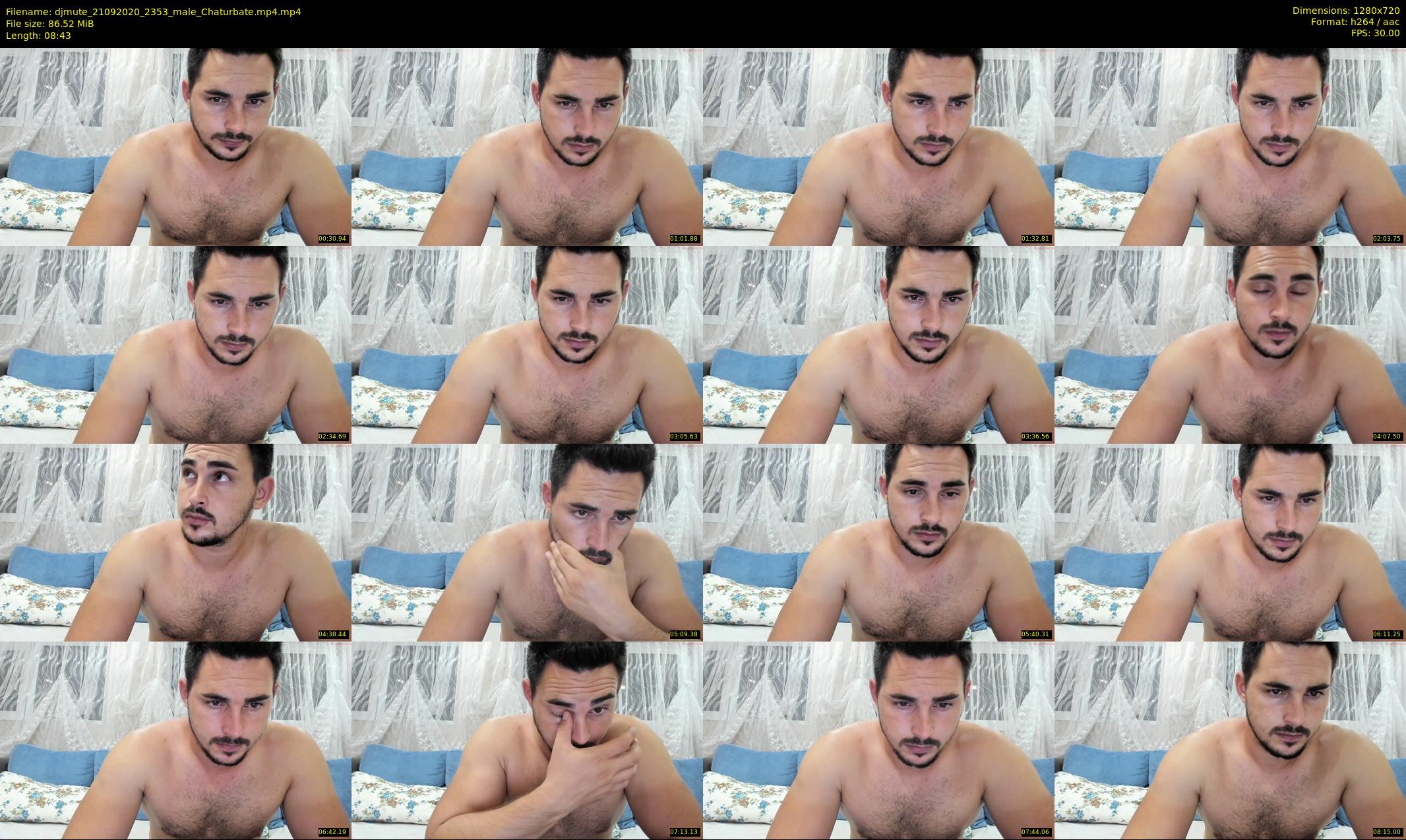 djmute — 9 minute Chaturbate male cam show recording, 720p, Sep 21, 2020