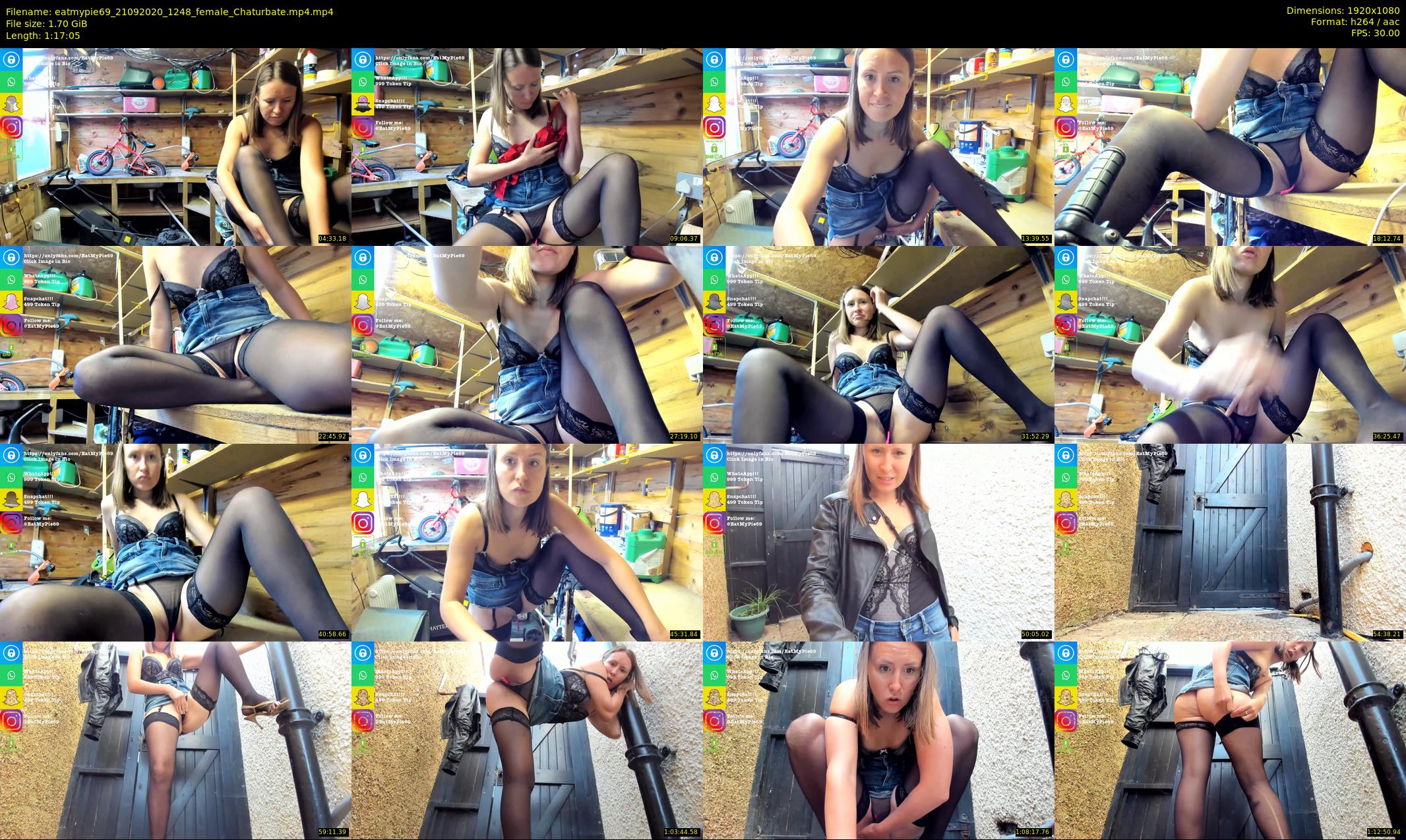 eatmypie69 — 78 minute Chaturbate female cam show recording, 1080p, Sep 21, 2020