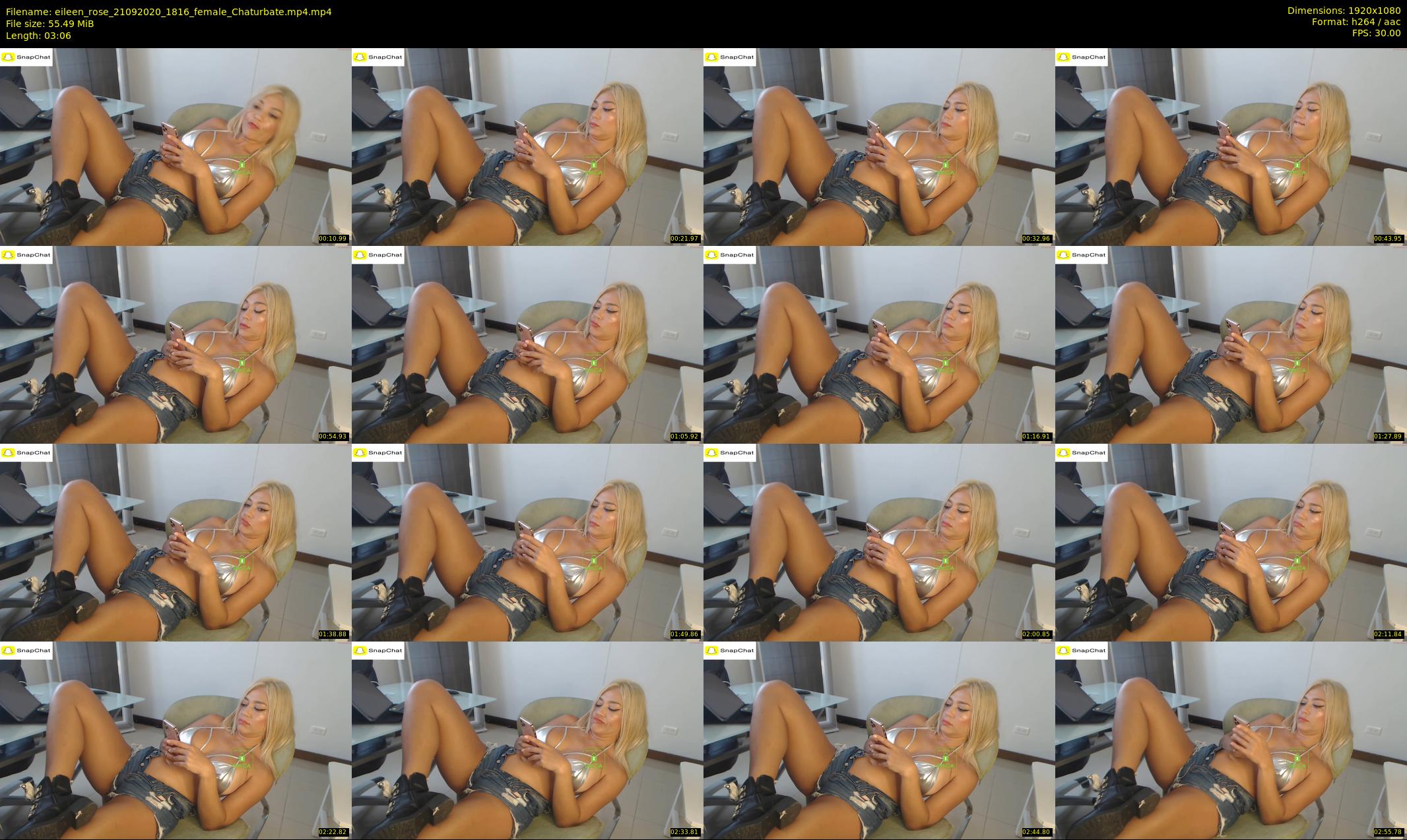 eileen_rose — 4 minute Chaturbate female cam show recording, 1080p, Sep 21, 2020