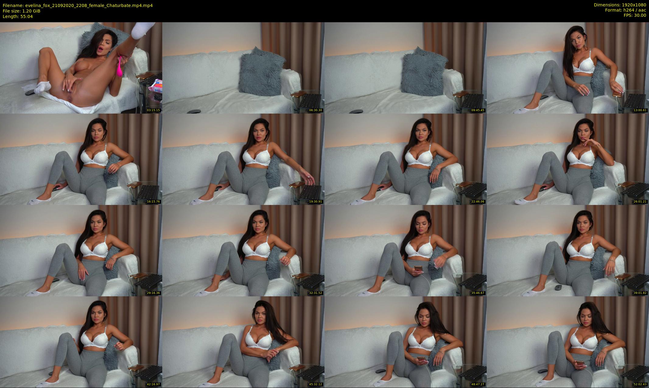evelina_fox — 56 minute Chaturbate female cam show recording, 1080p, Sep 21, 2020