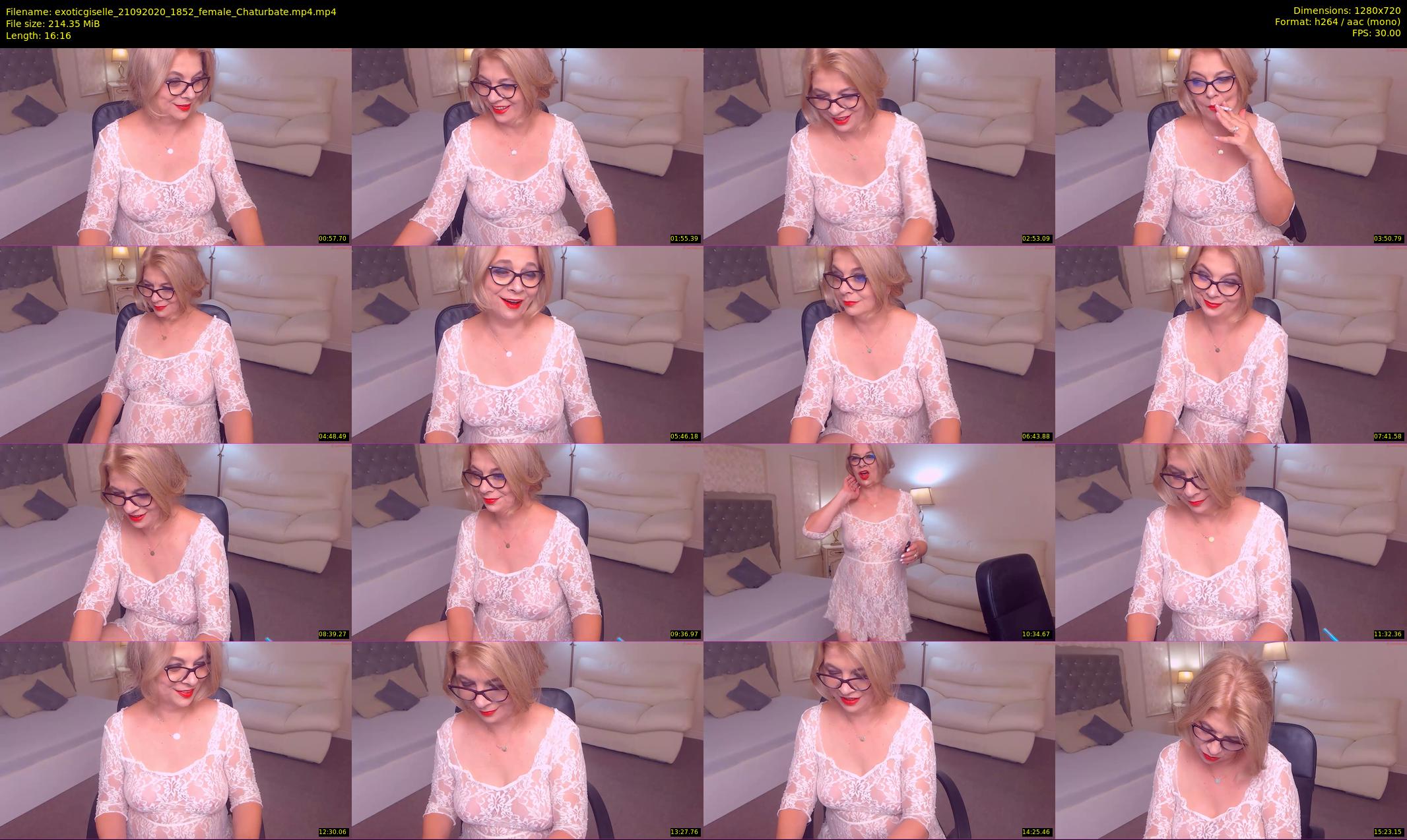 exoticgiselle — 17 minute Chaturbate female cam show recording, 720p, Sep 21, 2020