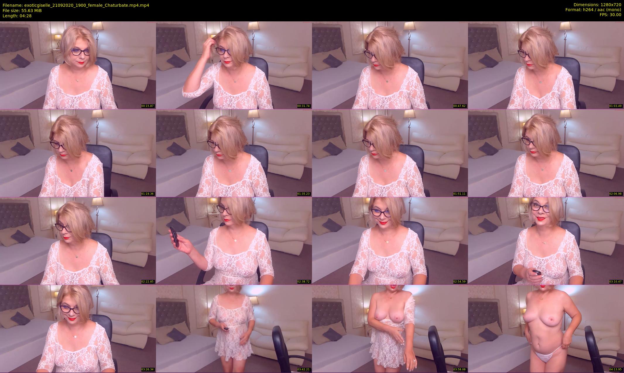 exoticgiselle — 5 minute Chaturbate female cam show recording, 720p, Sep 21, 2020